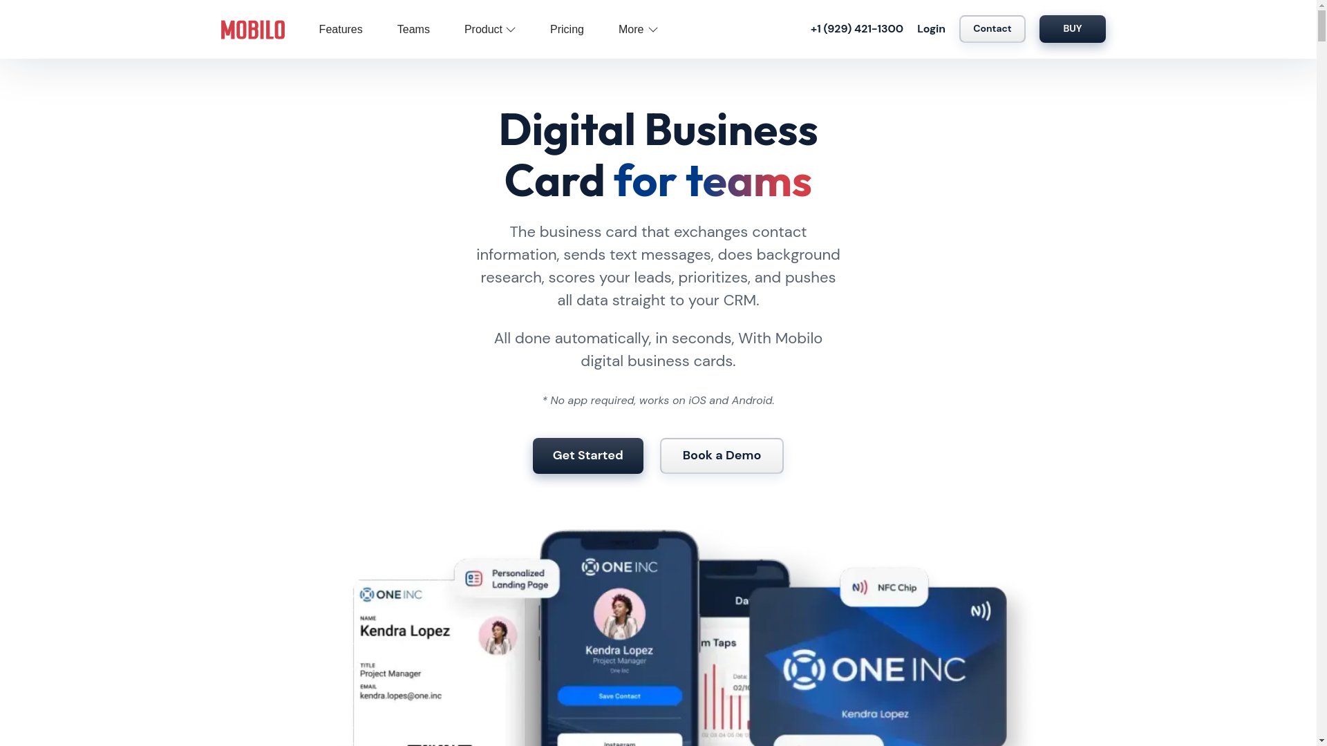 website screenshot of https://joinmobilolead.com/