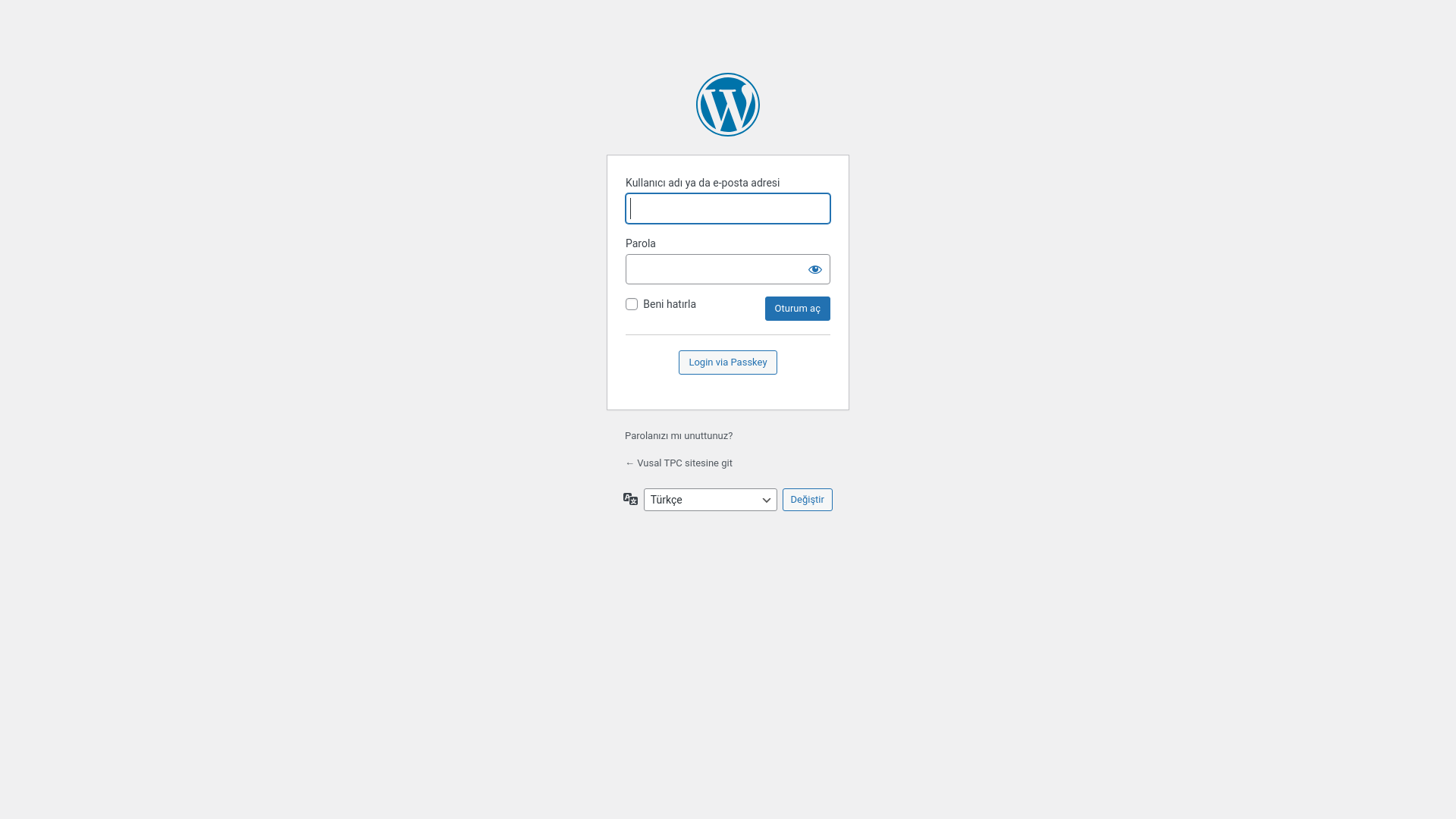 website screenshot of https://vusaltpc.zya.me/wp-admin