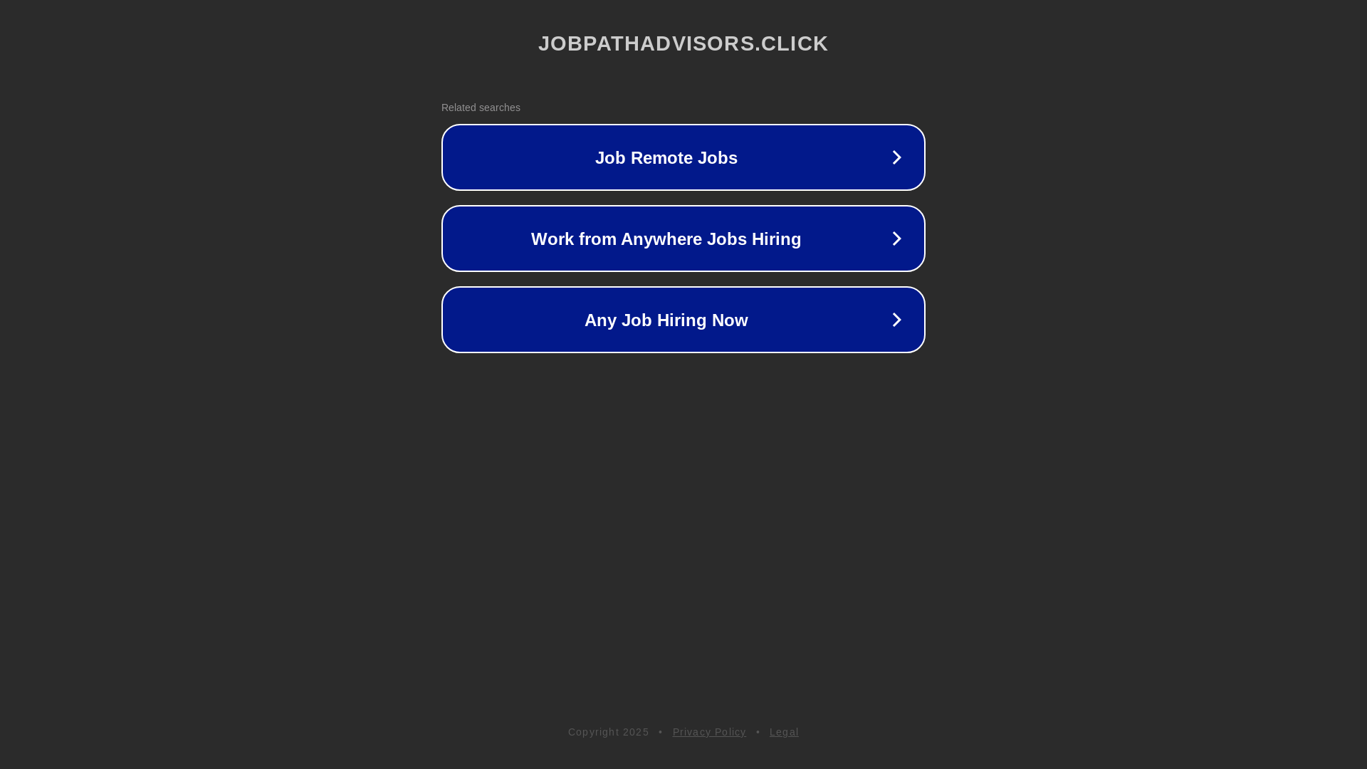 website screenshot of https://jobpathadvisors.click/