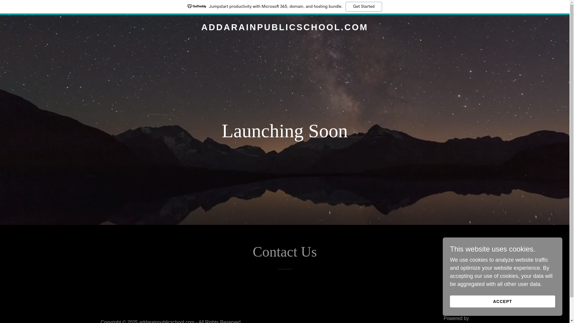 website screenshot of https://addarainpublicschool.com/