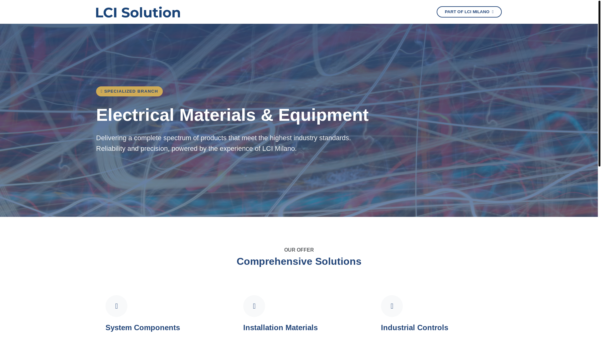 website screenshot of https://lcisolution.pages.dev/