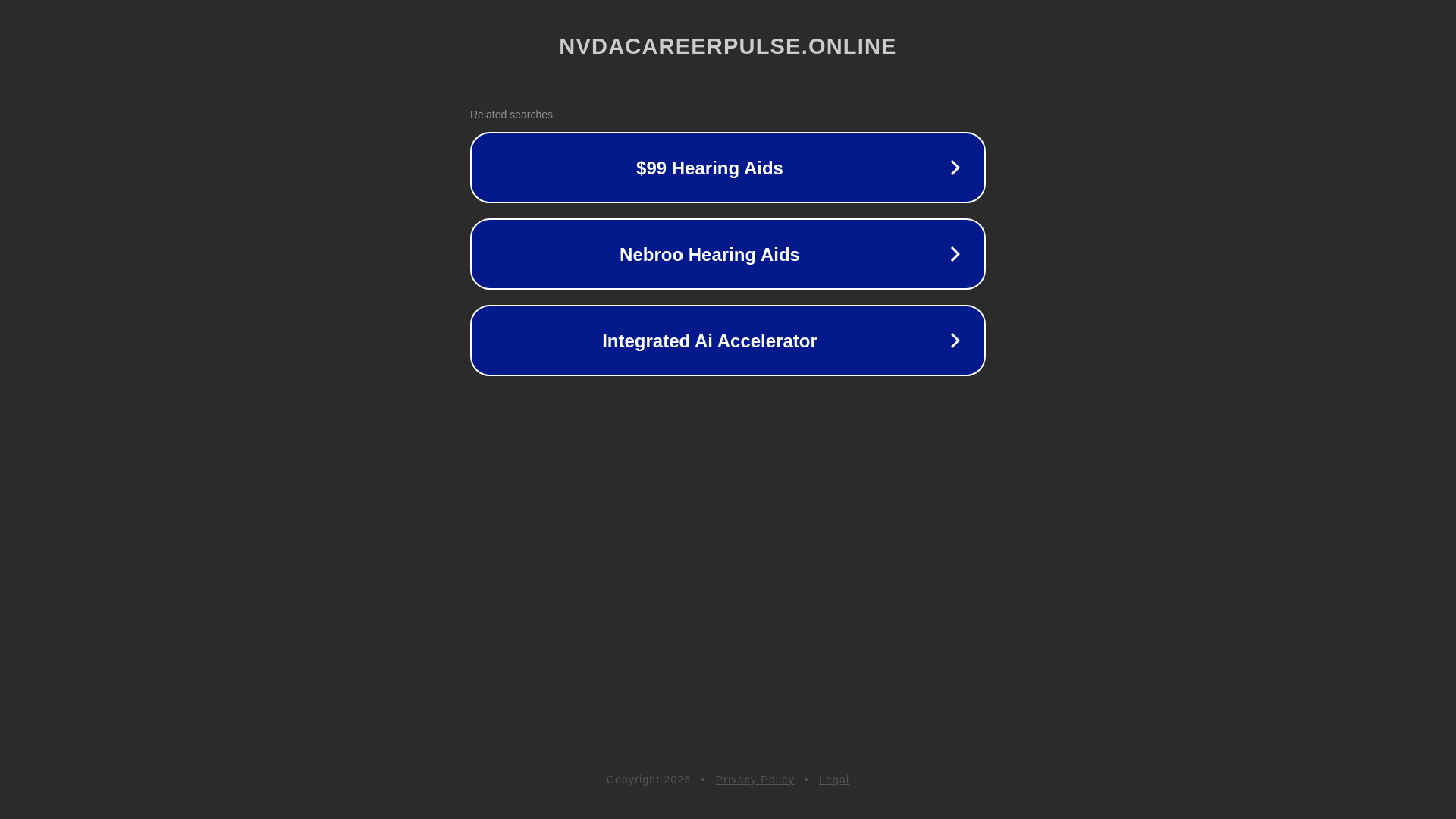 website screenshot of https://nvdacareerpulse.online/