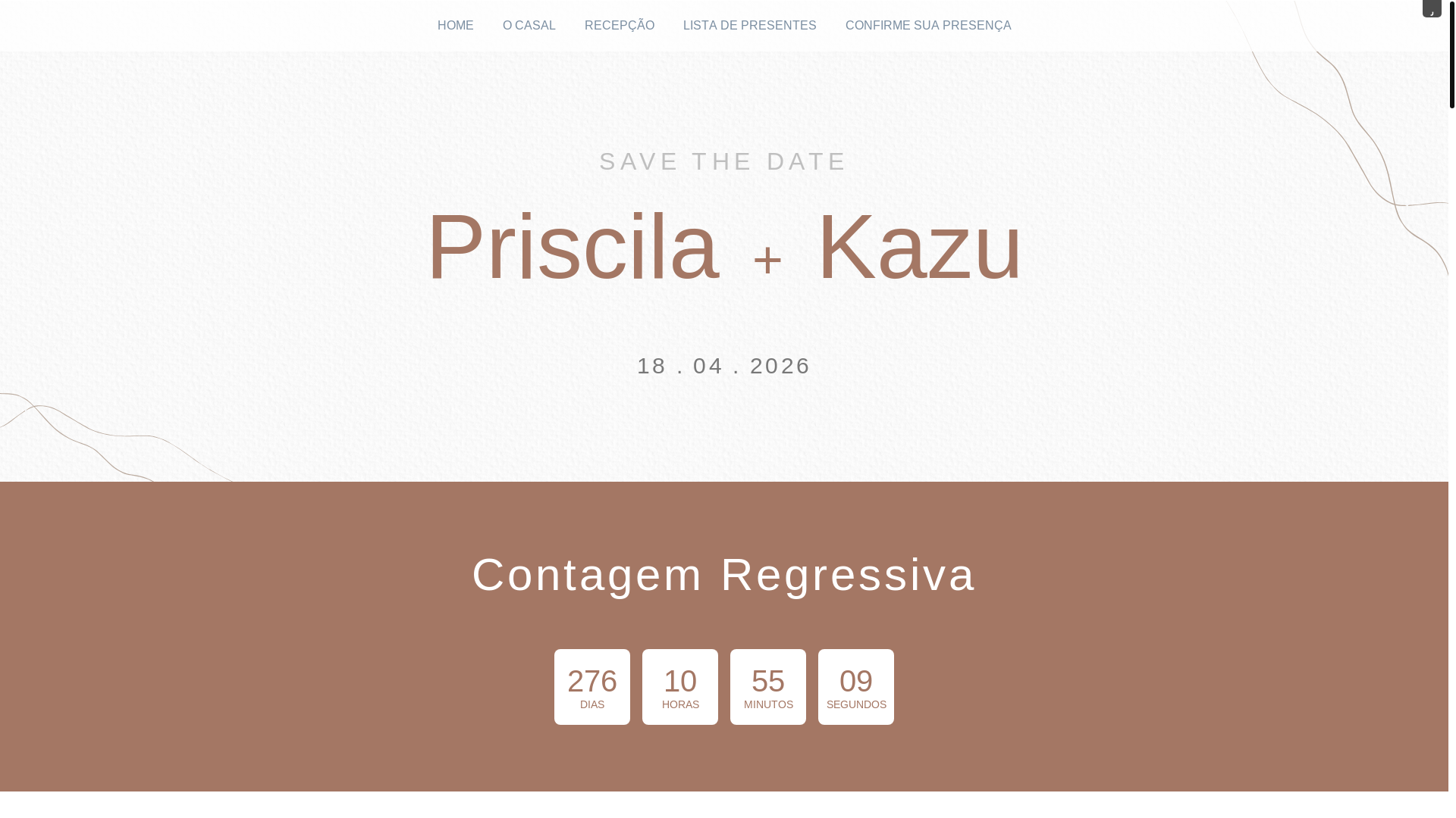 website screenshot of https://priscilaekazu.com.br/