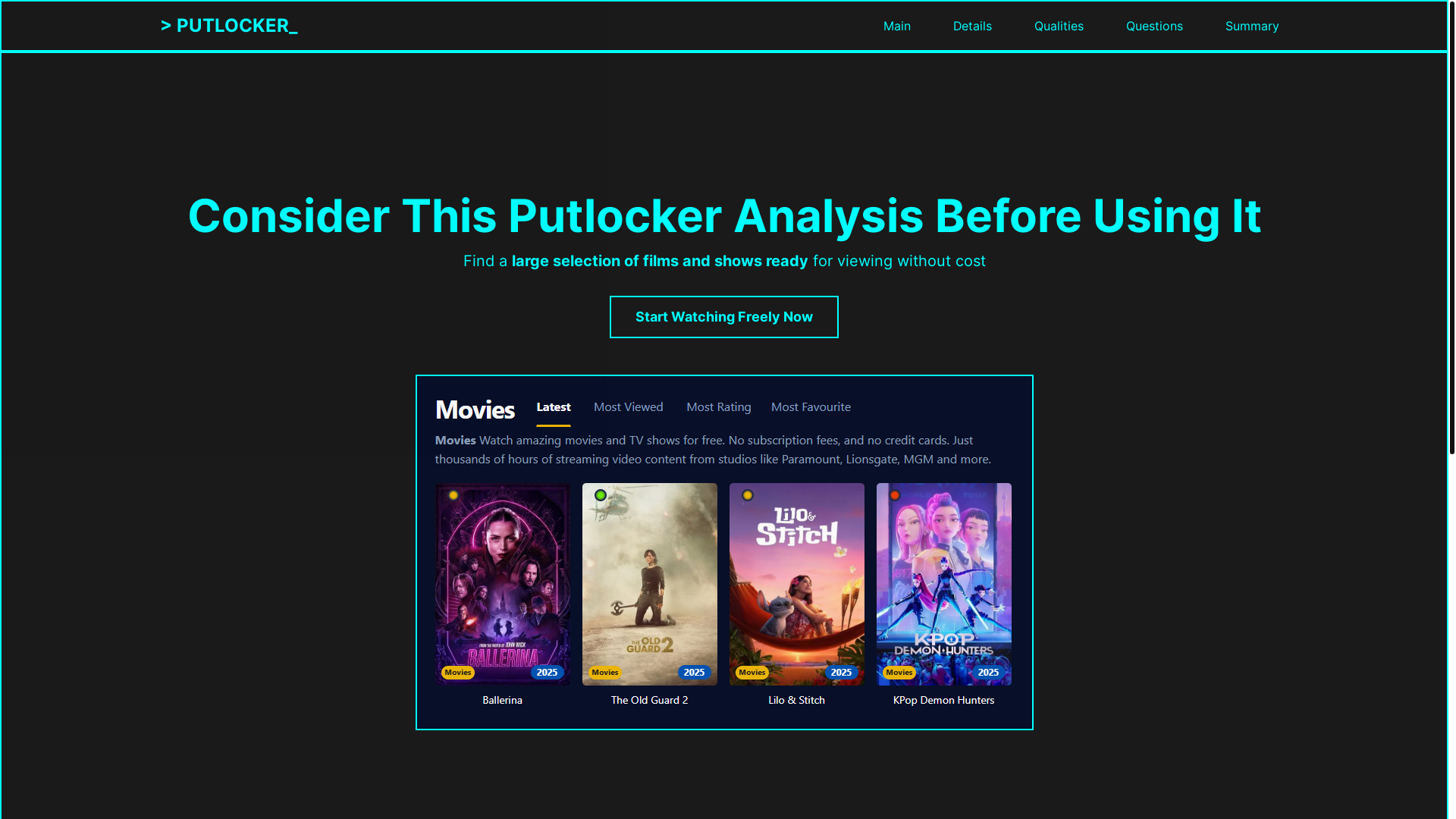 website screenshot of https://putlocker-5yfq-4eg.pages.dev/