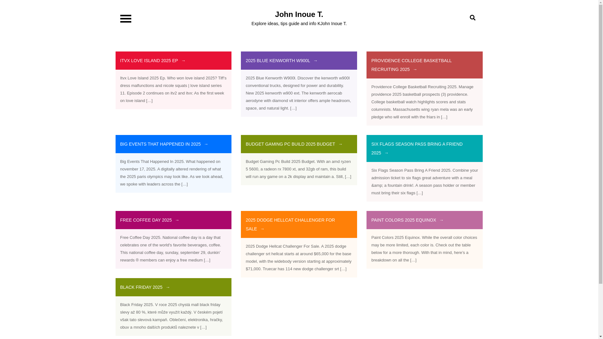 website screenshot of https://johninouet.pages.dev/