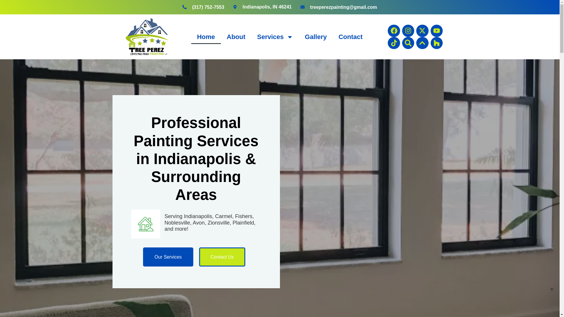 website screenshot of https://treeperezpaintingllcin.com/