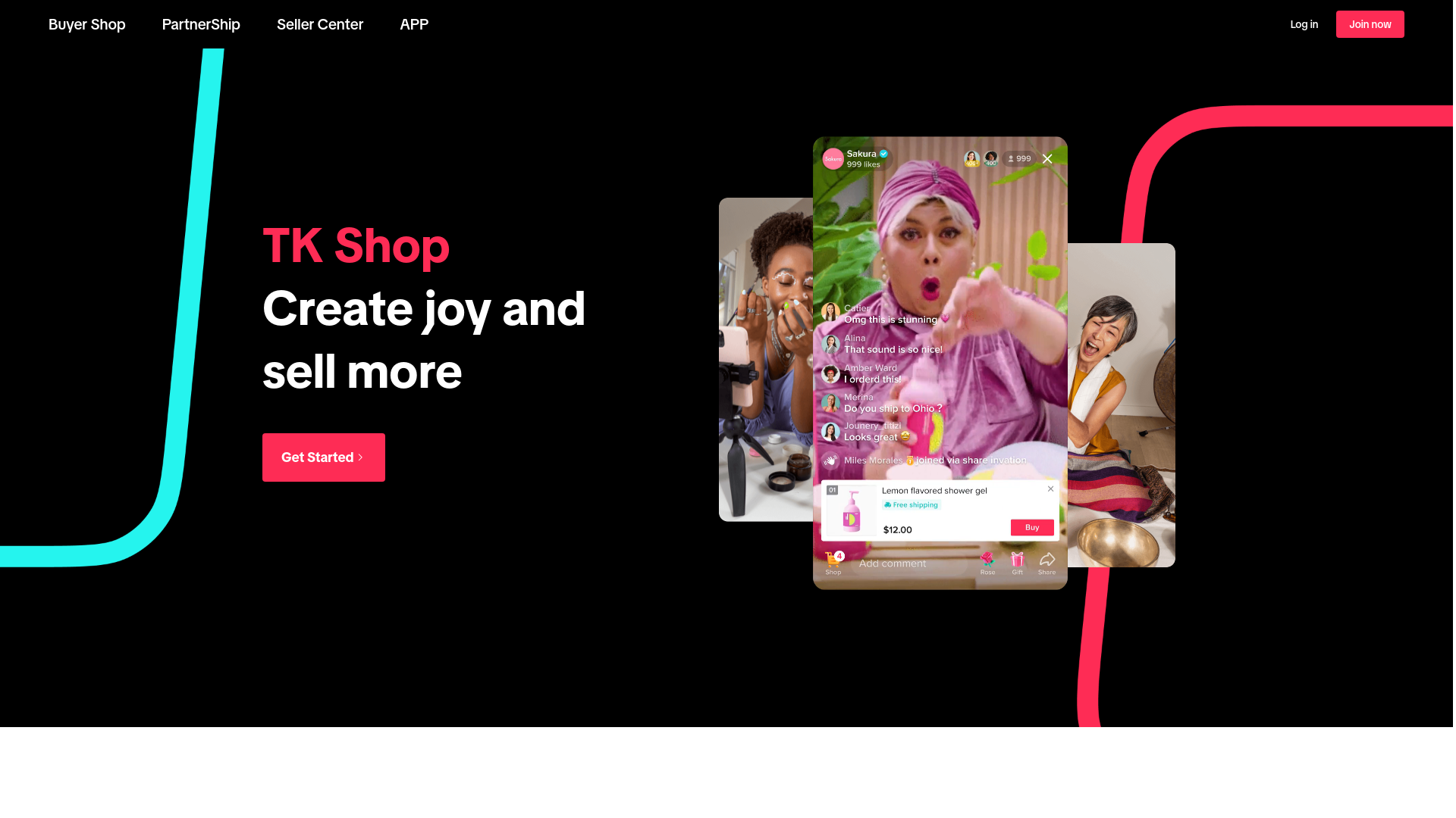 website screenshot of https://vntktok.com/