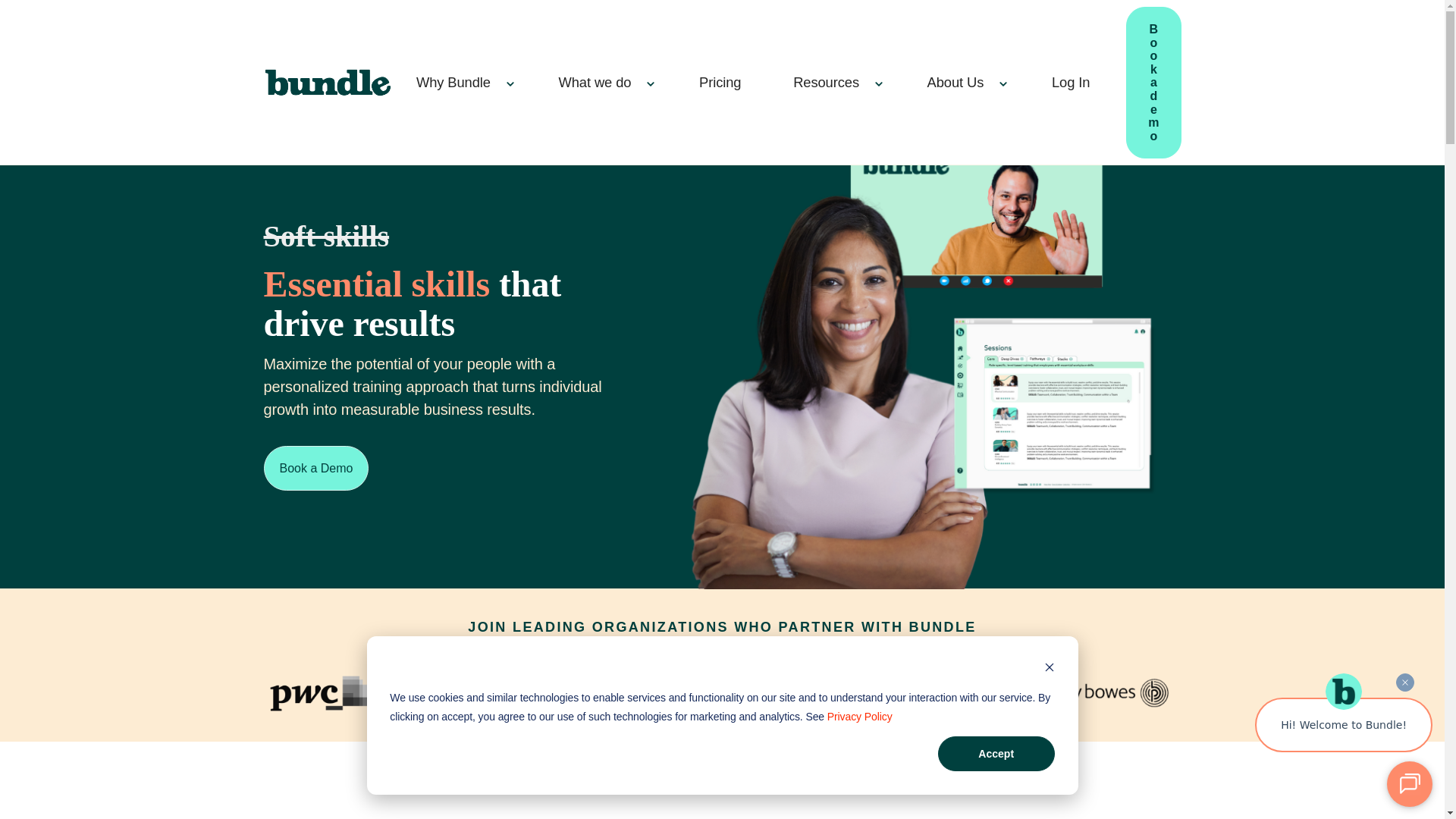 website screenshot of https://growwithbundleskills.com/