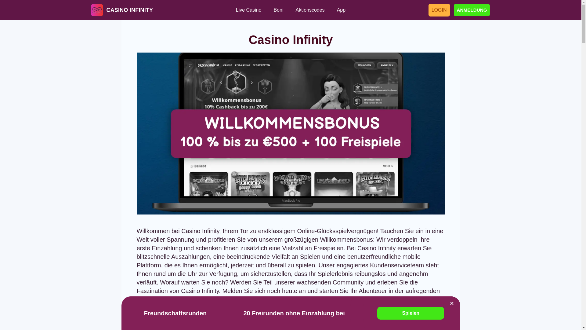 website screenshot of https://casinoinfinity-at-com.pages.dev/