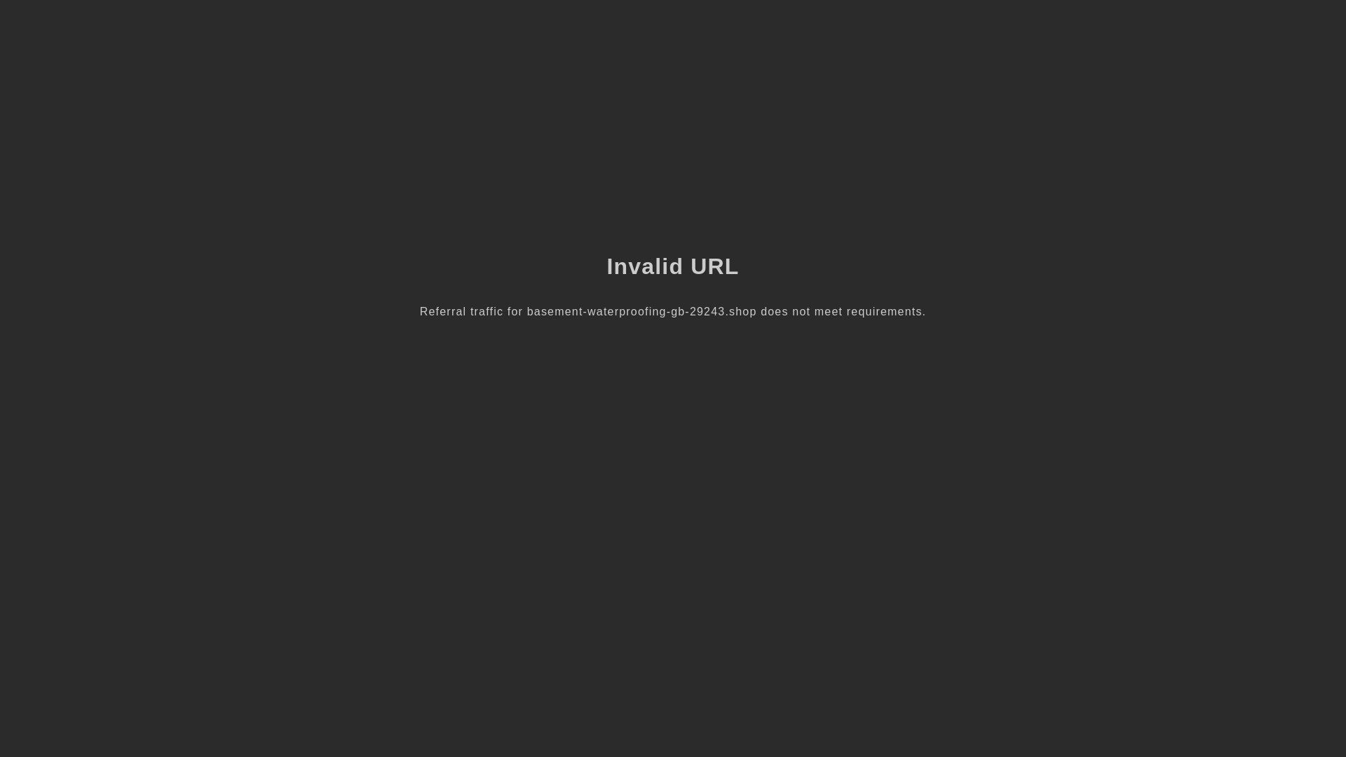 website screenshot of https://basement-waterproofing-gb-29243.shop/