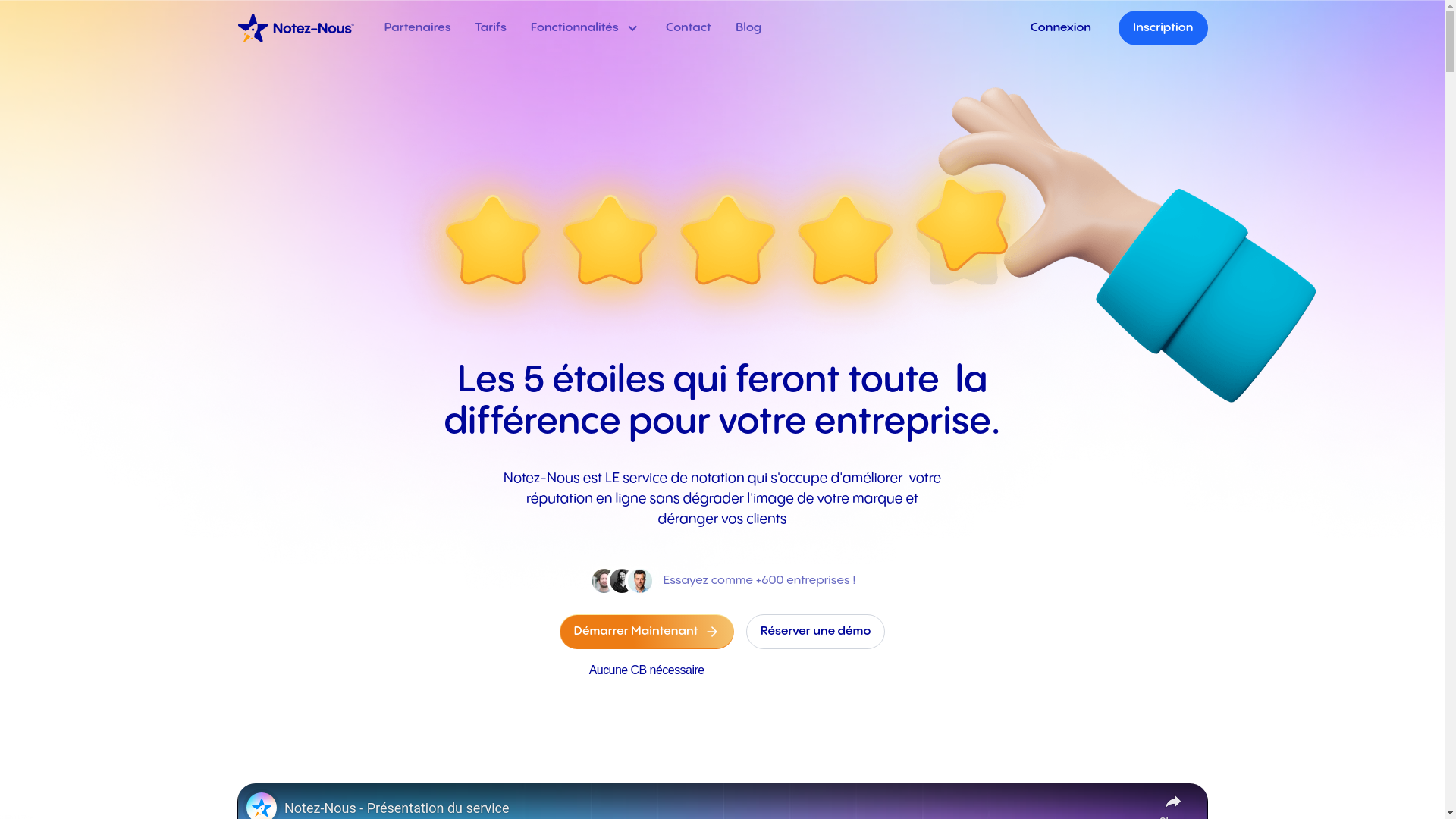 website screenshot of https://joinnoteznous.com/