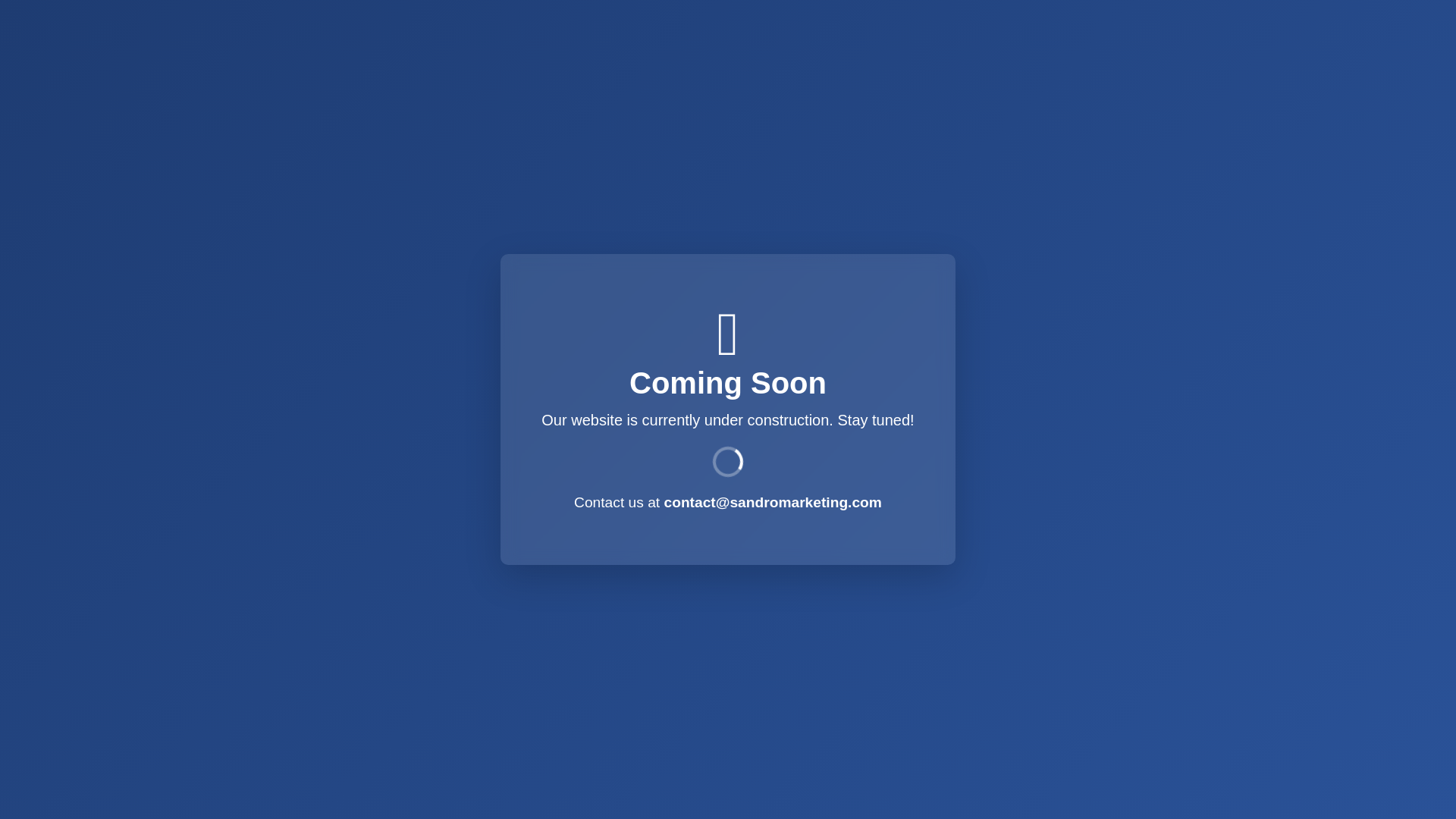 website screenshot of https://sandromarketing.pages.dev/