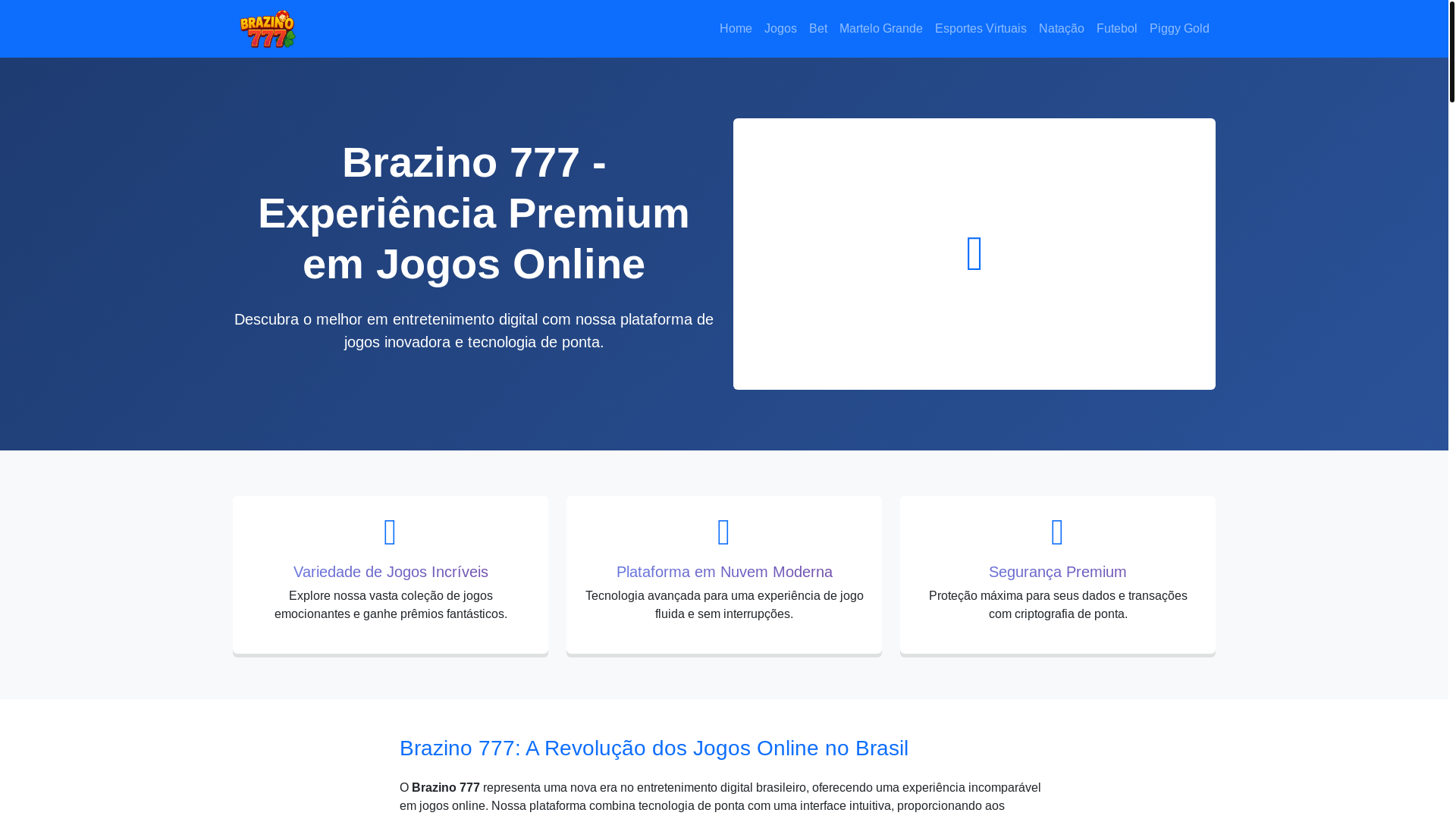 website screenshot of https://brazino-777betbr.com/