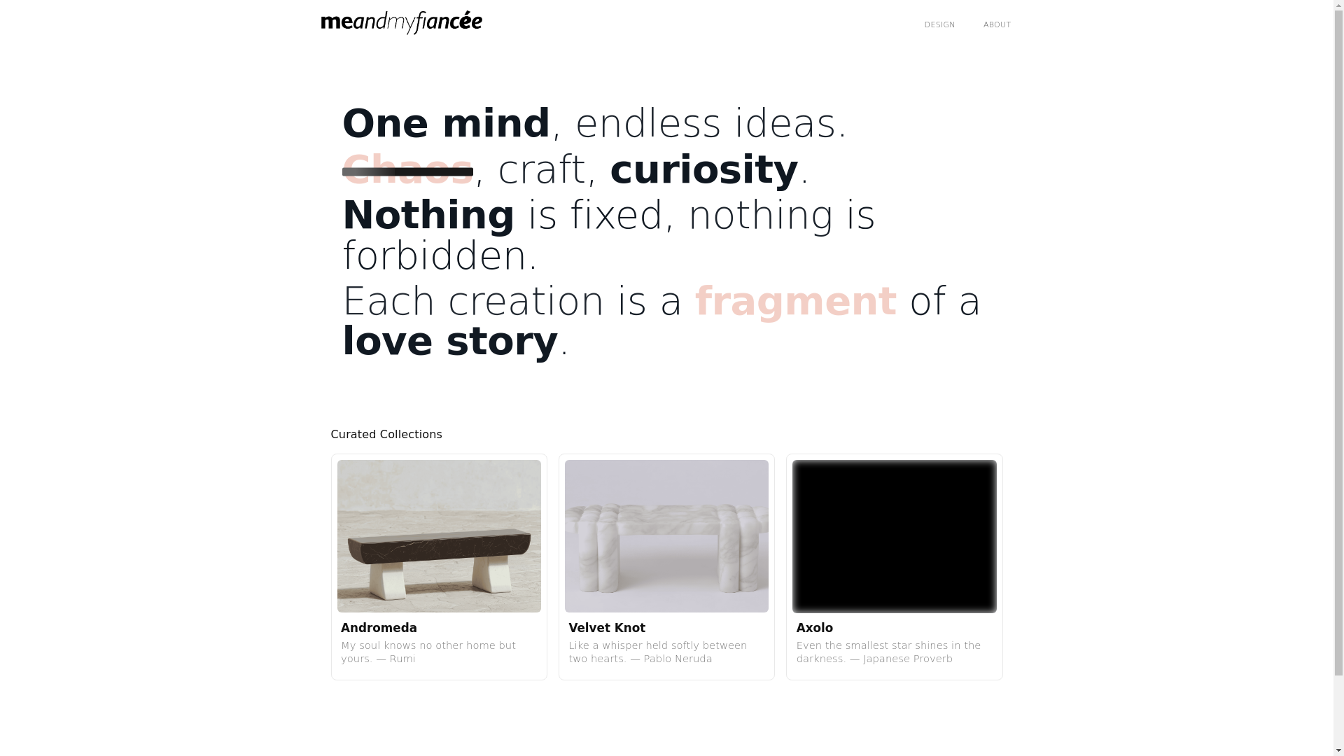 website screenshot of https://meandmyfiancee.pages.dev/