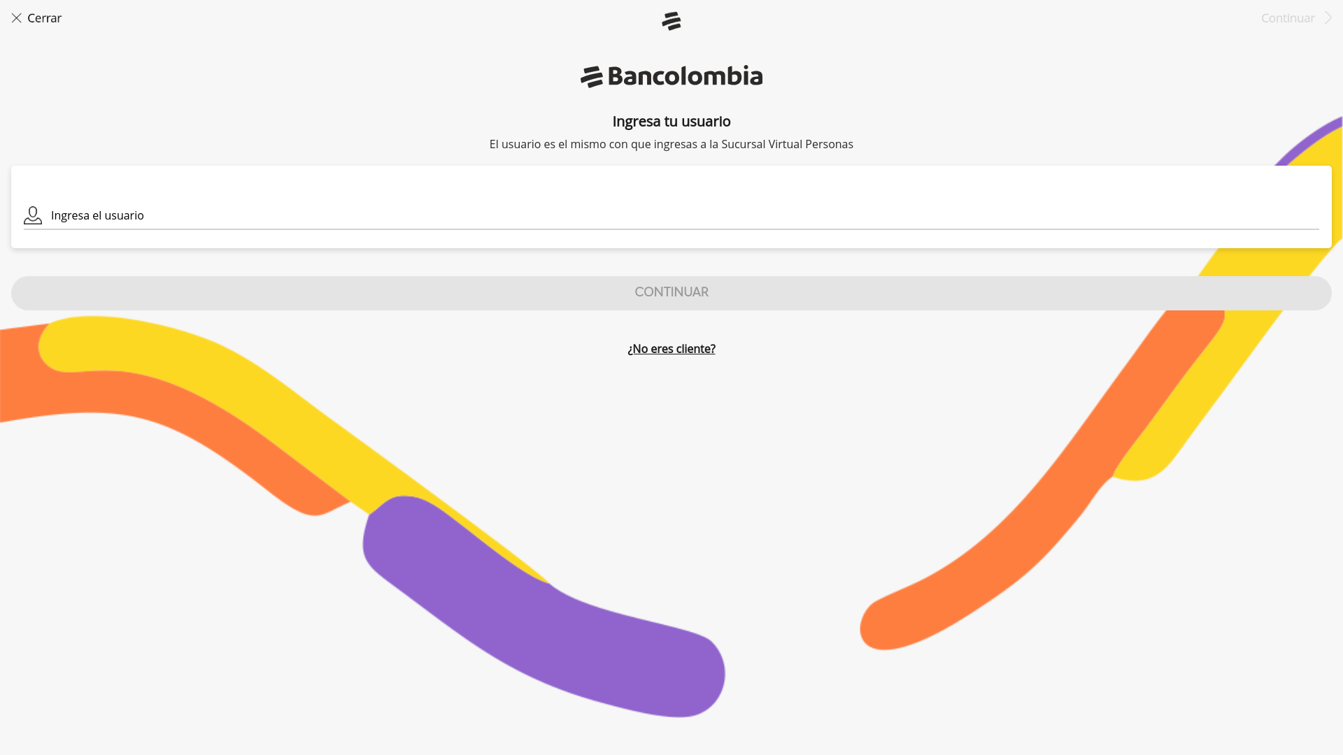 website screenshot of https://credibancolbreb.info/