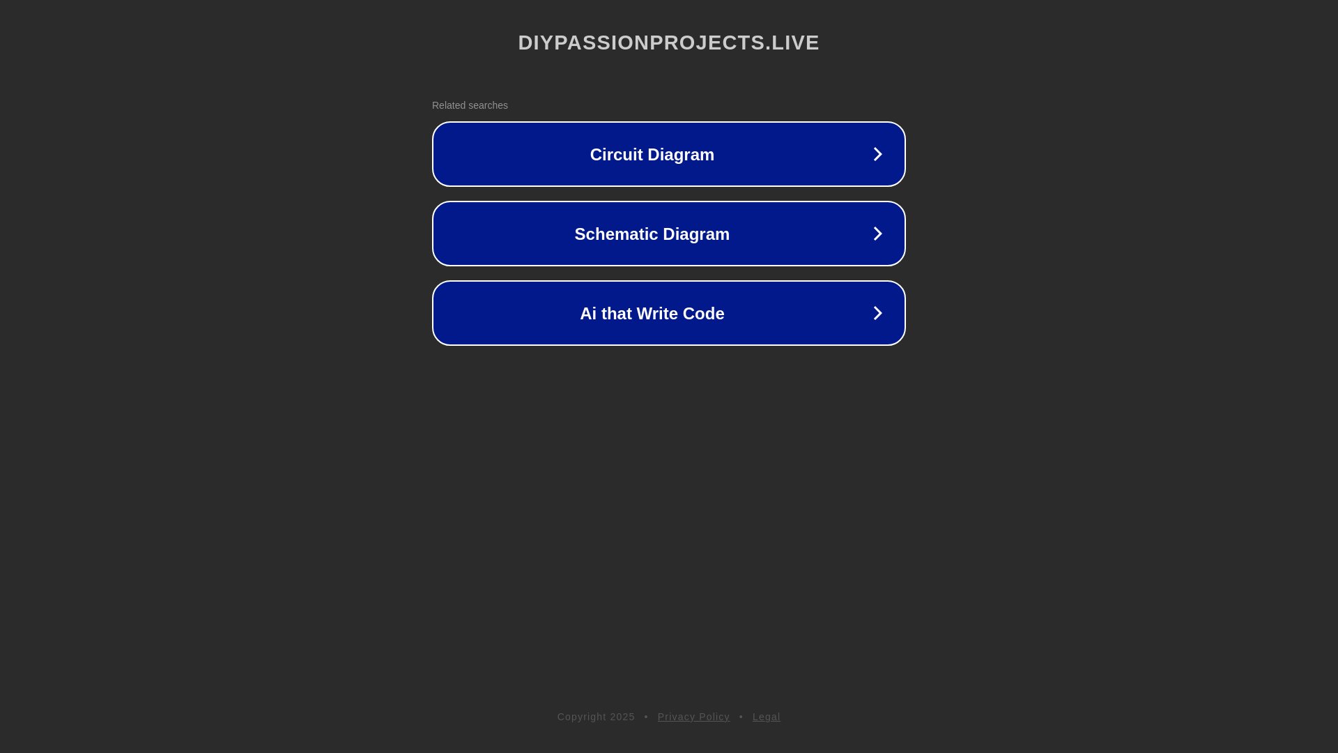 website screenshot of https://diypassionprojects.live/