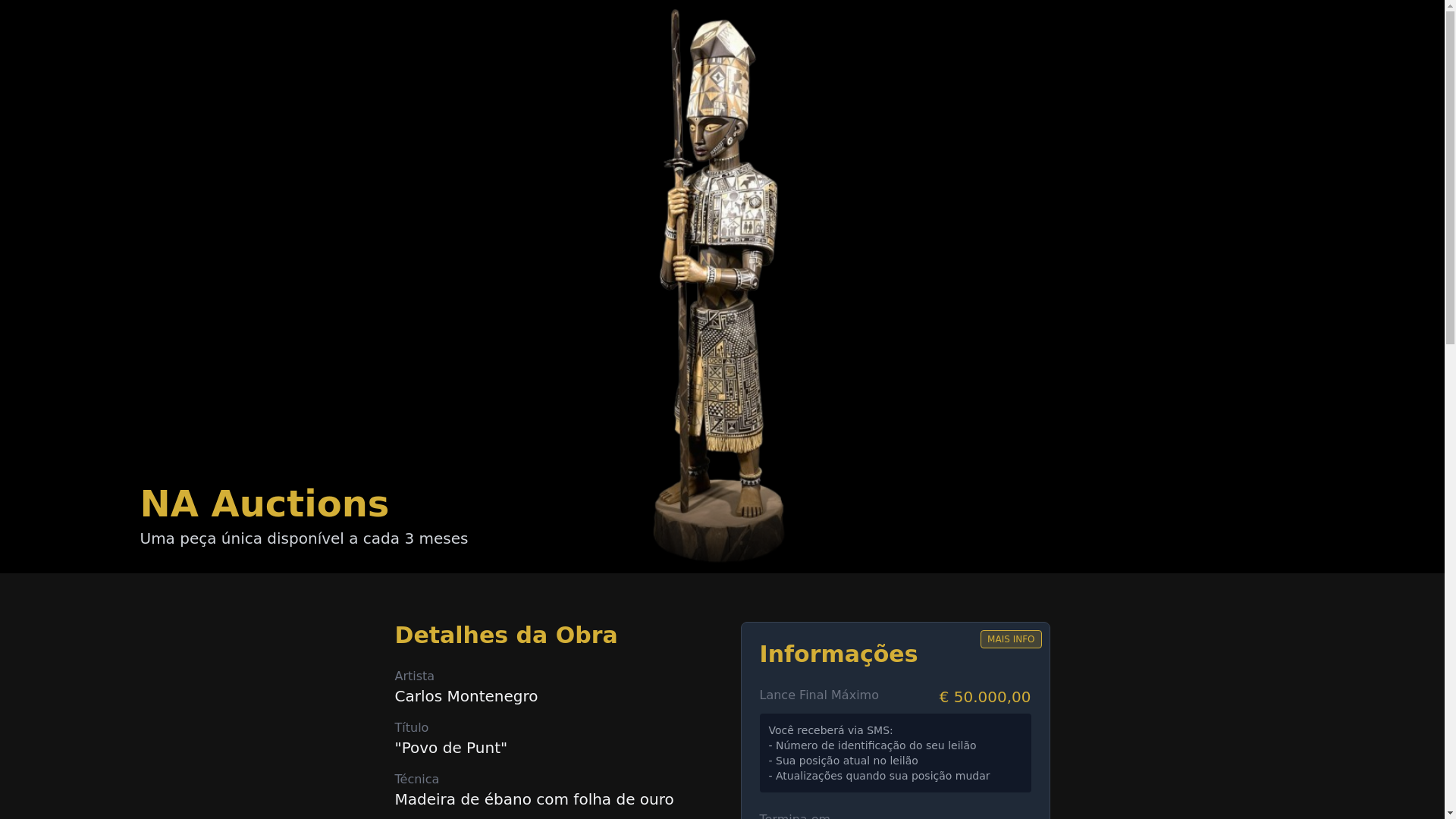 website screenshot of https://nauction.online/