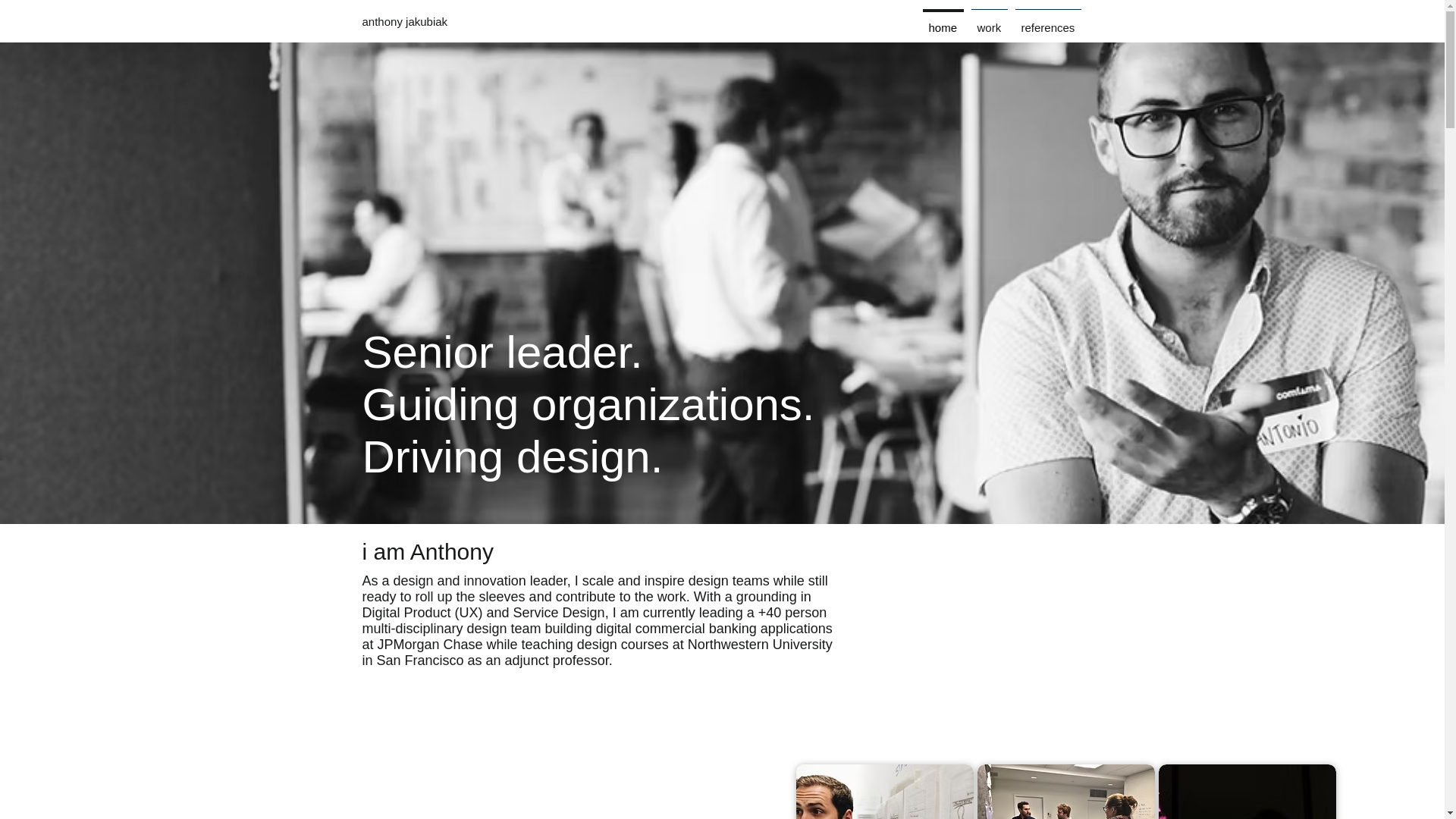 website screenshot of https://anthonyja.com/