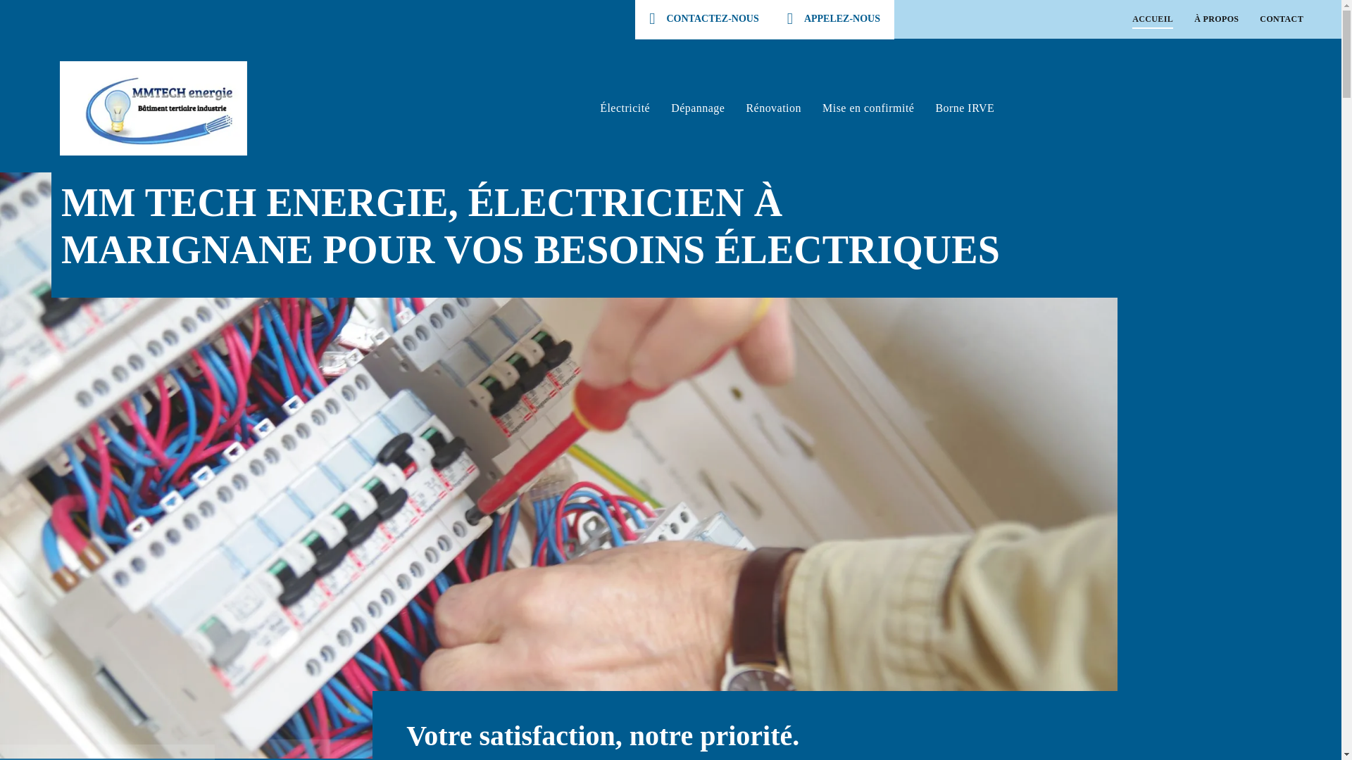 website screenshot of https://mmtech-energie.fr/