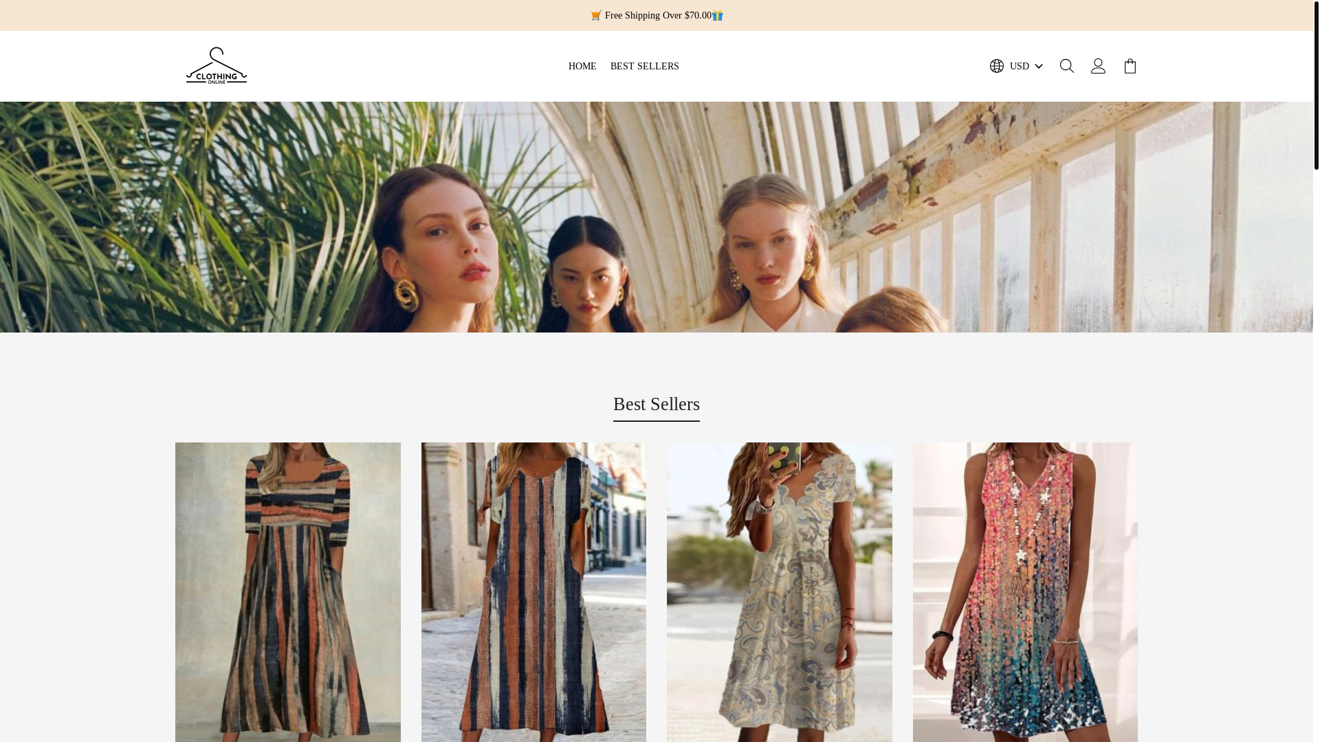 website screenshot of https://yaetiemall.shop/
