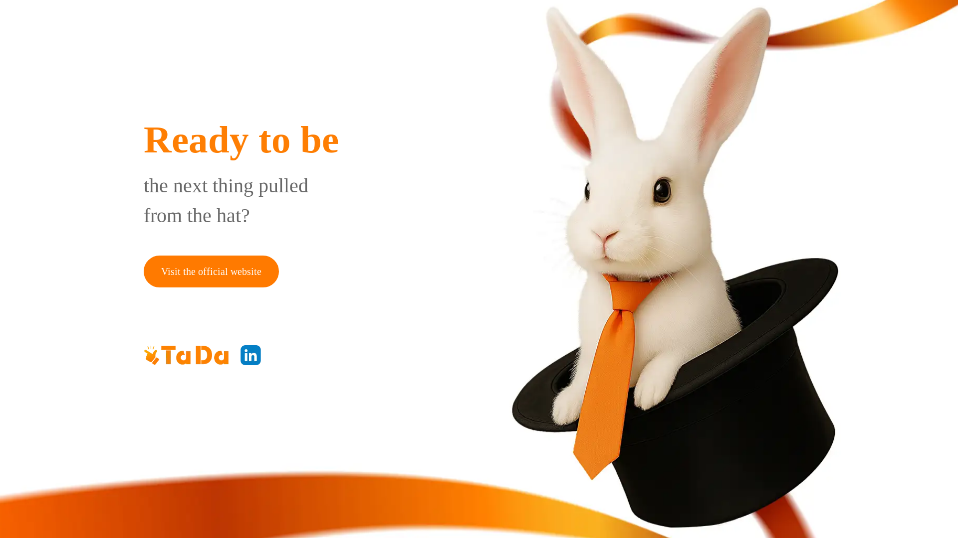 website screenshot of https://tadaluck.com/