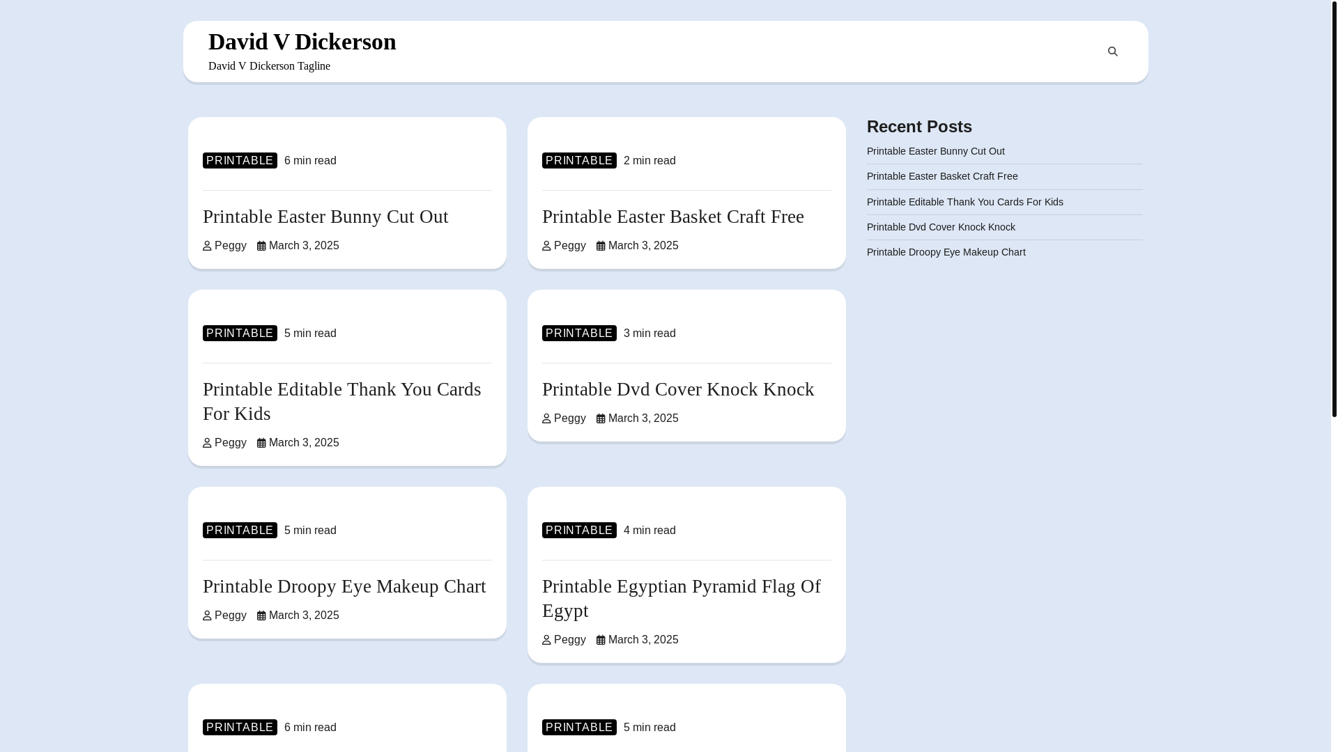 website screenshot of https://davidvdickersonr.pages.dev/