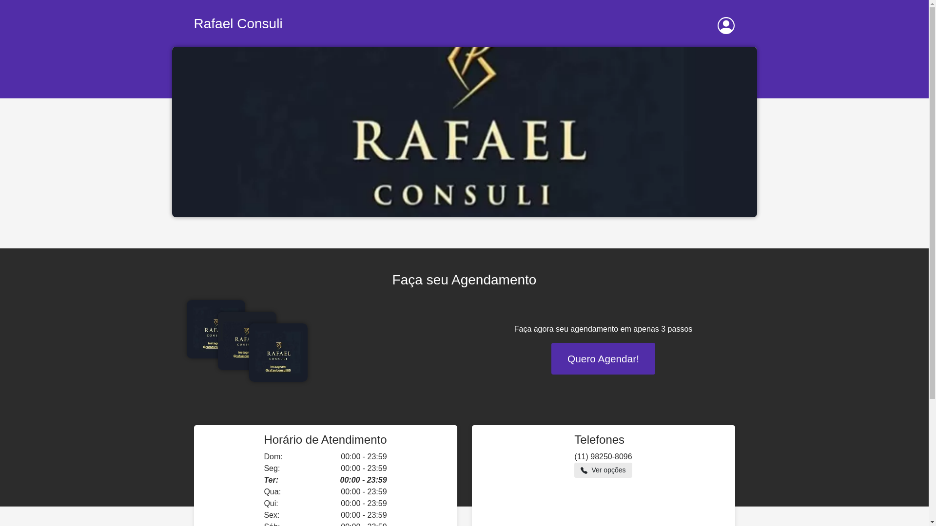 website screenshot of https://rafaelconsulu.com.br/