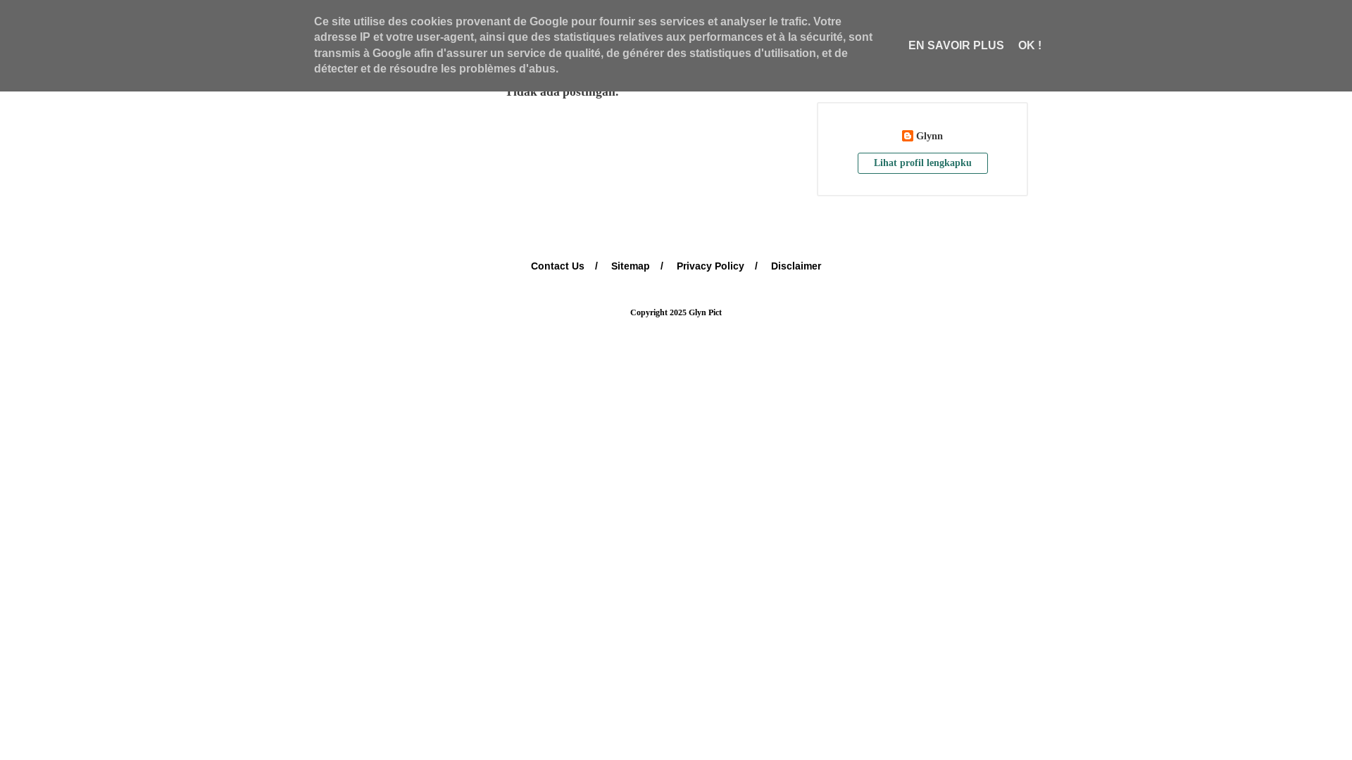 website screenshot of https://glynpict.my.id/