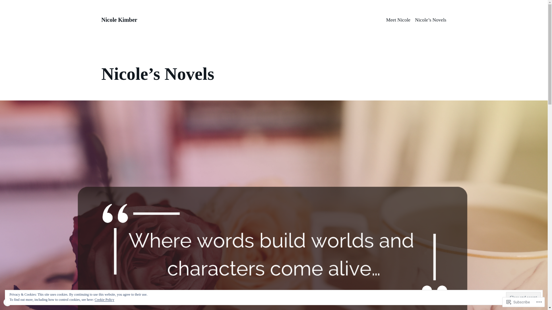 website screenshot of https://nicolekimber.com/