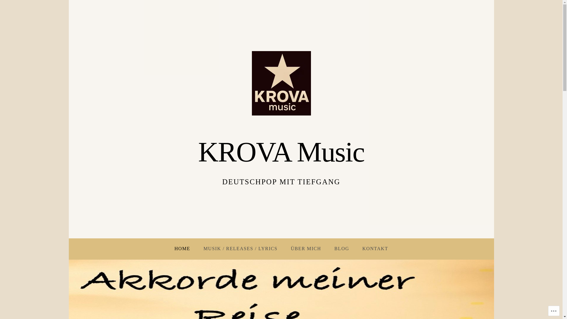 website screenshot of https://krovamusic.com/