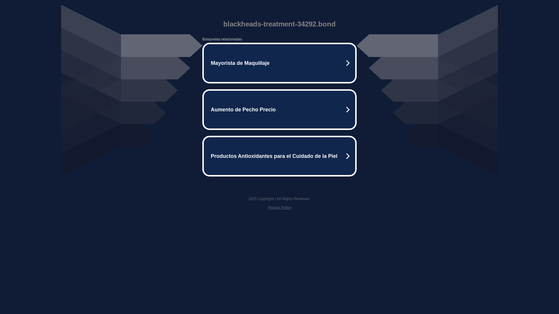website screenshot of https://blackheads-treatment-34292.bond/