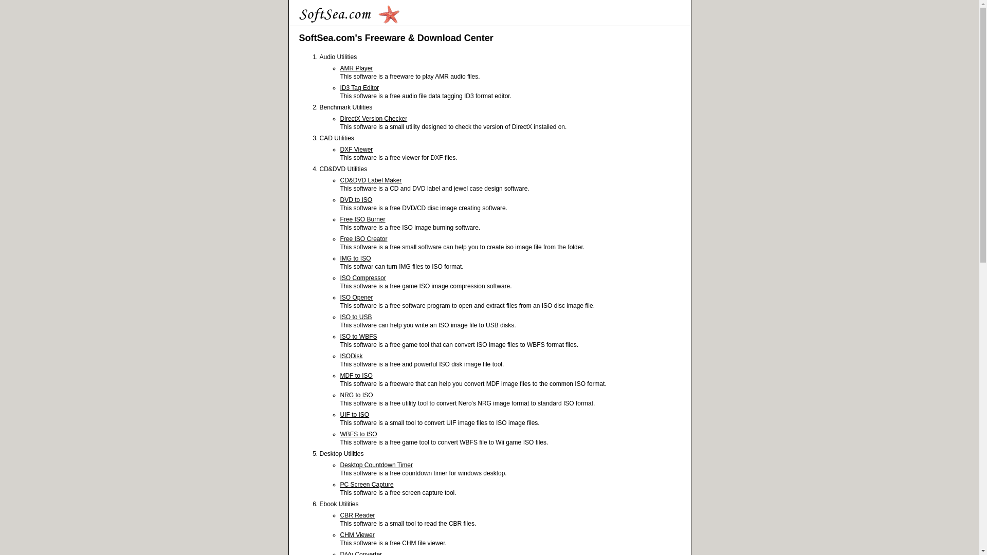 website screenshot of https://www.softsea.com