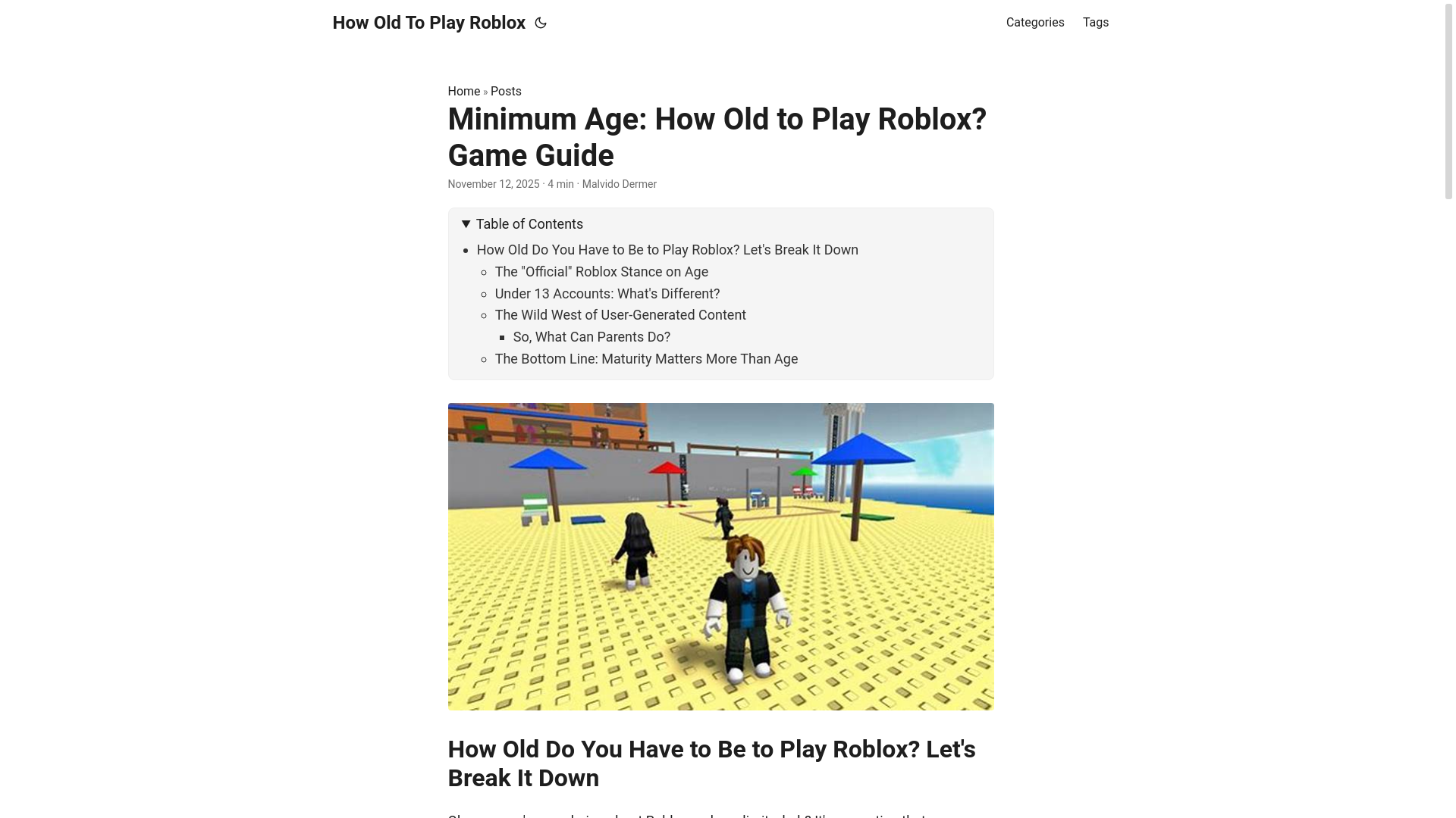 website screenshot of https://how-old-to-play-roblox.pages.dev/