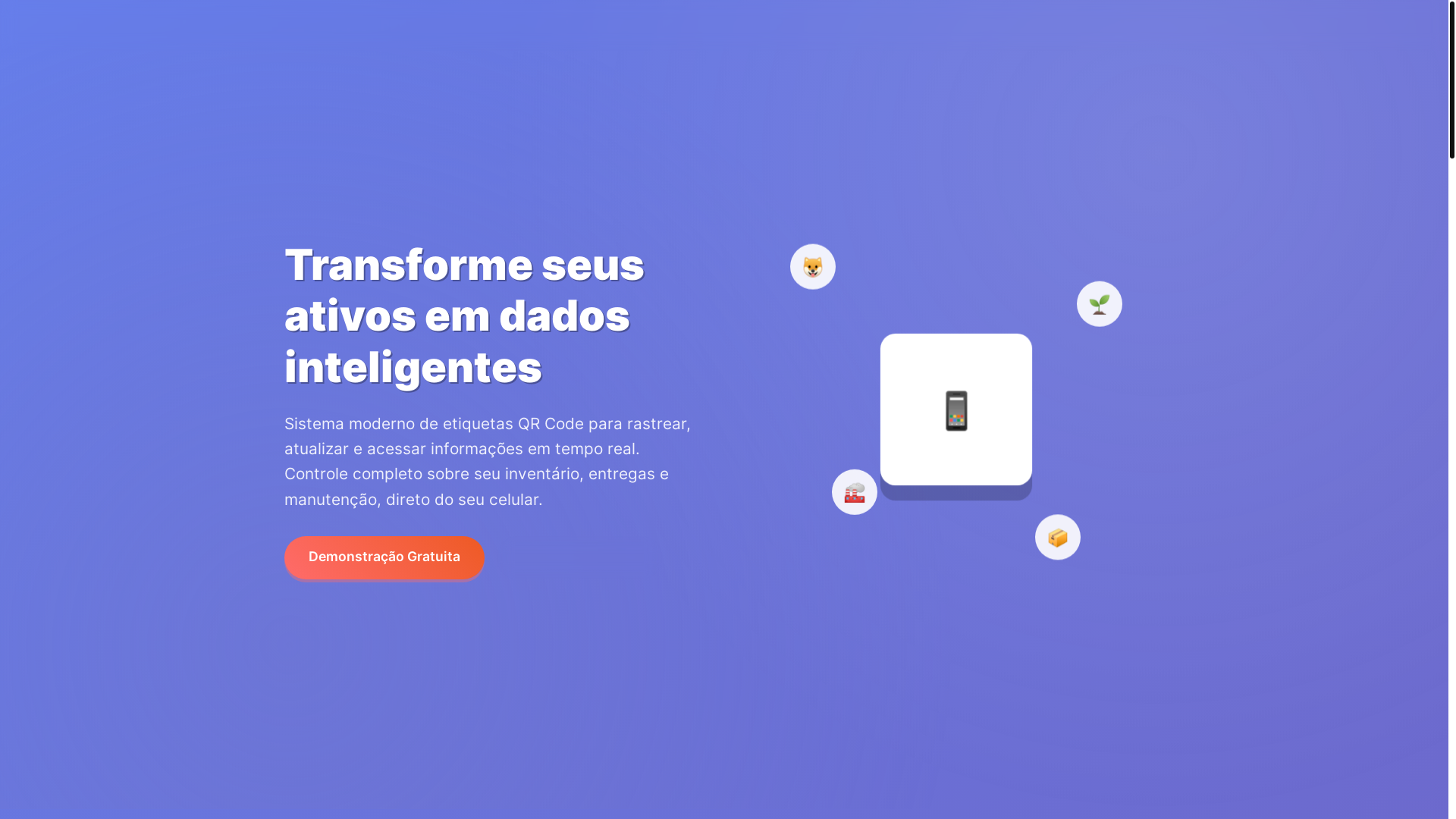 website screenshot of https://etiquetaqr-com-br.pages.dev/