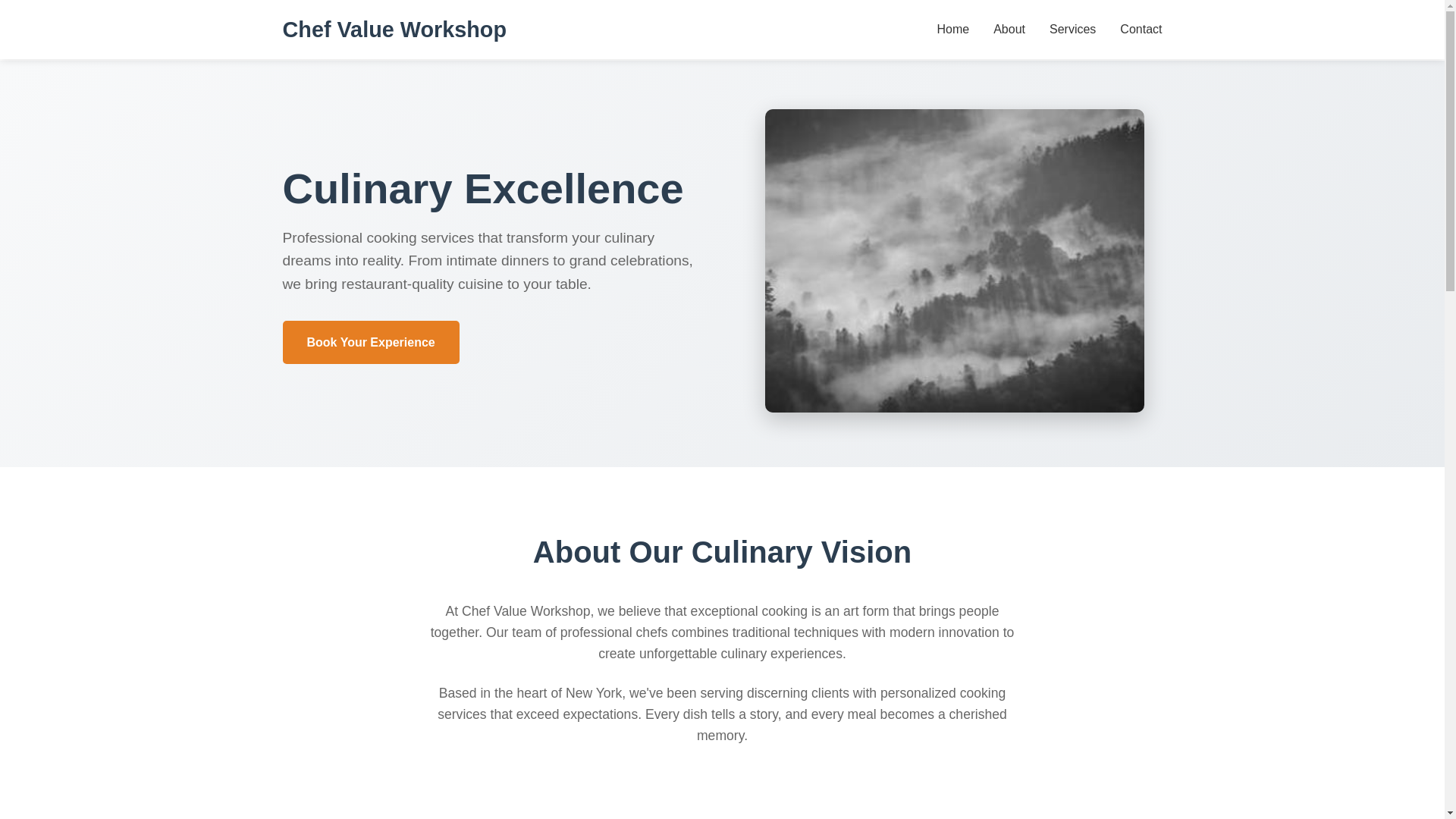 website screenshot of https://chefvalueworkshop.sbs/
