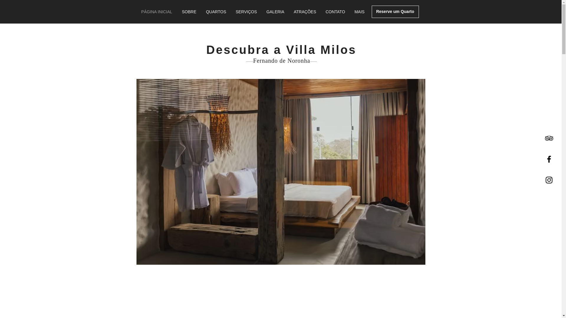website screenshot of https://villamilos.com.br/