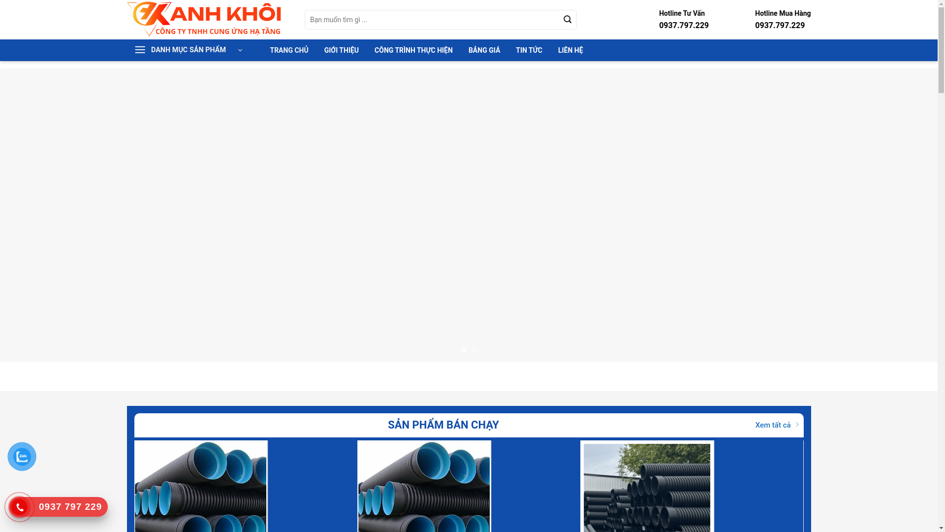 website screenshot of https://ongnhuaanhkhoi.com/