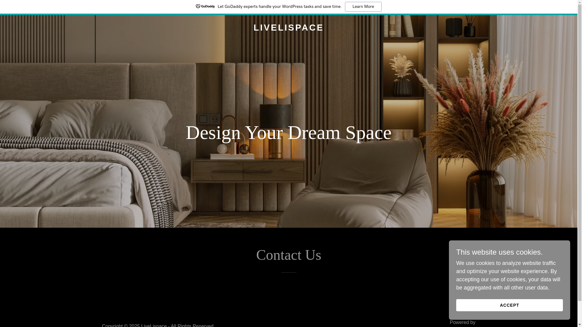 website screenshot of https://livelispace.com/