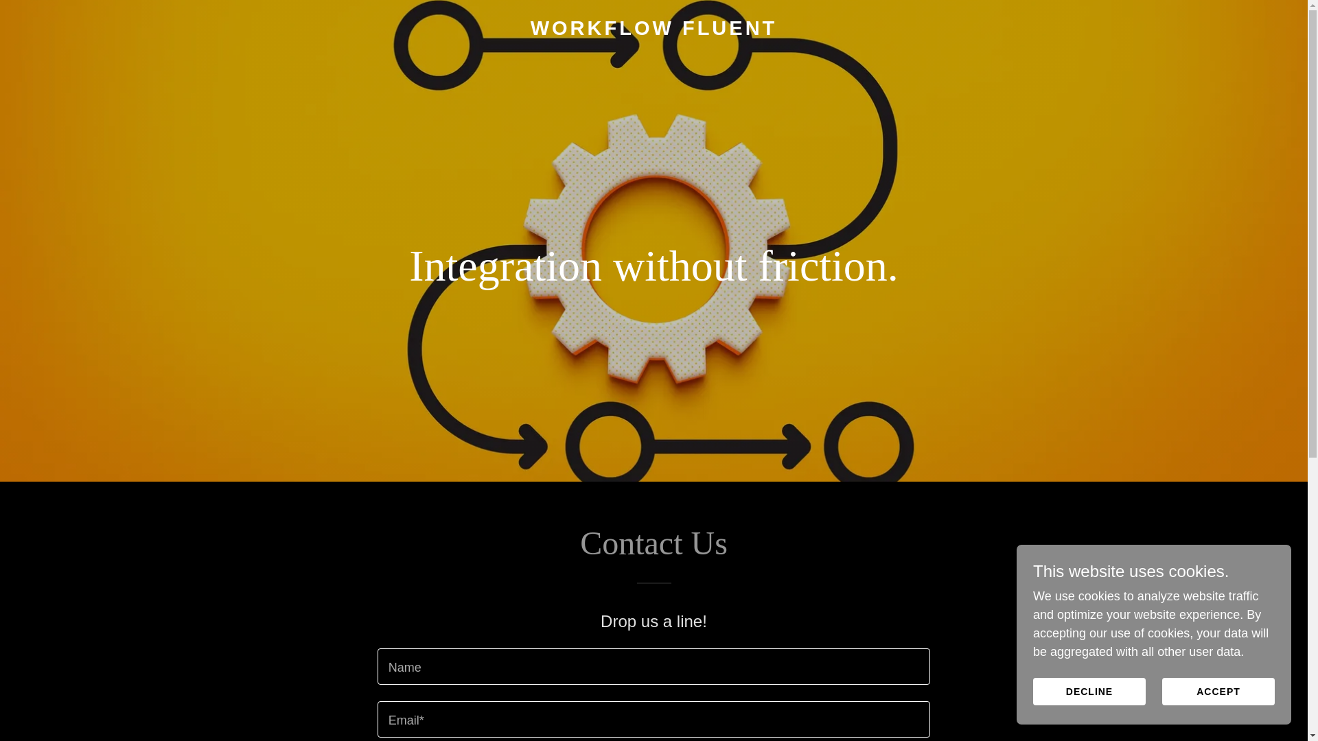 website screenshot of https://workflowfluent.com/