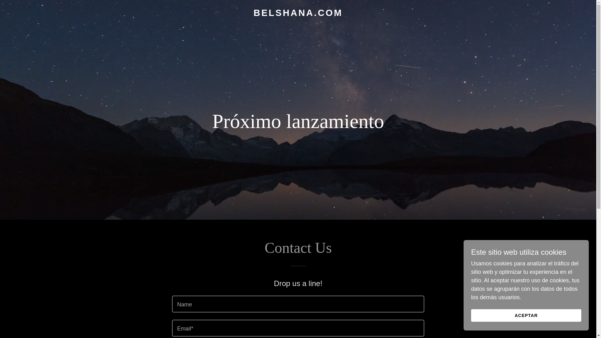 website screenshot of https://belshana.com/