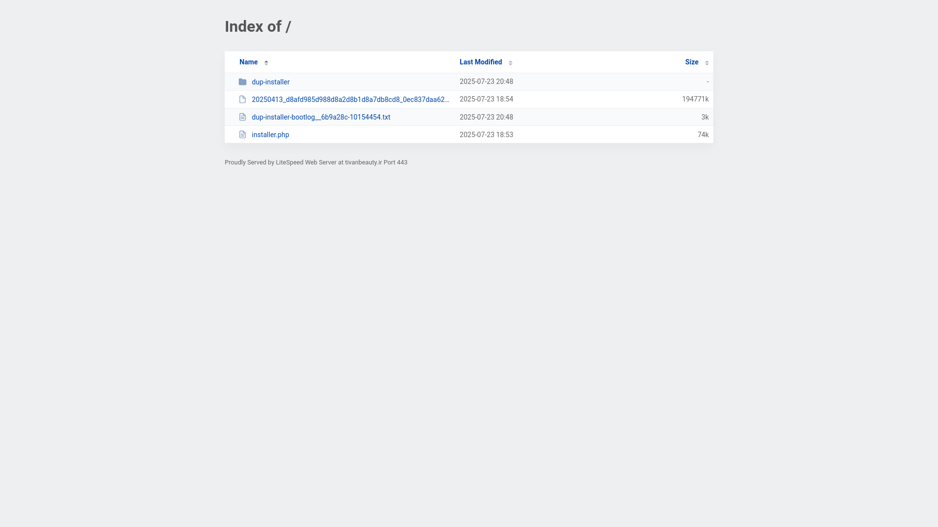 website screenshot of https://tivanbeauty.ir/