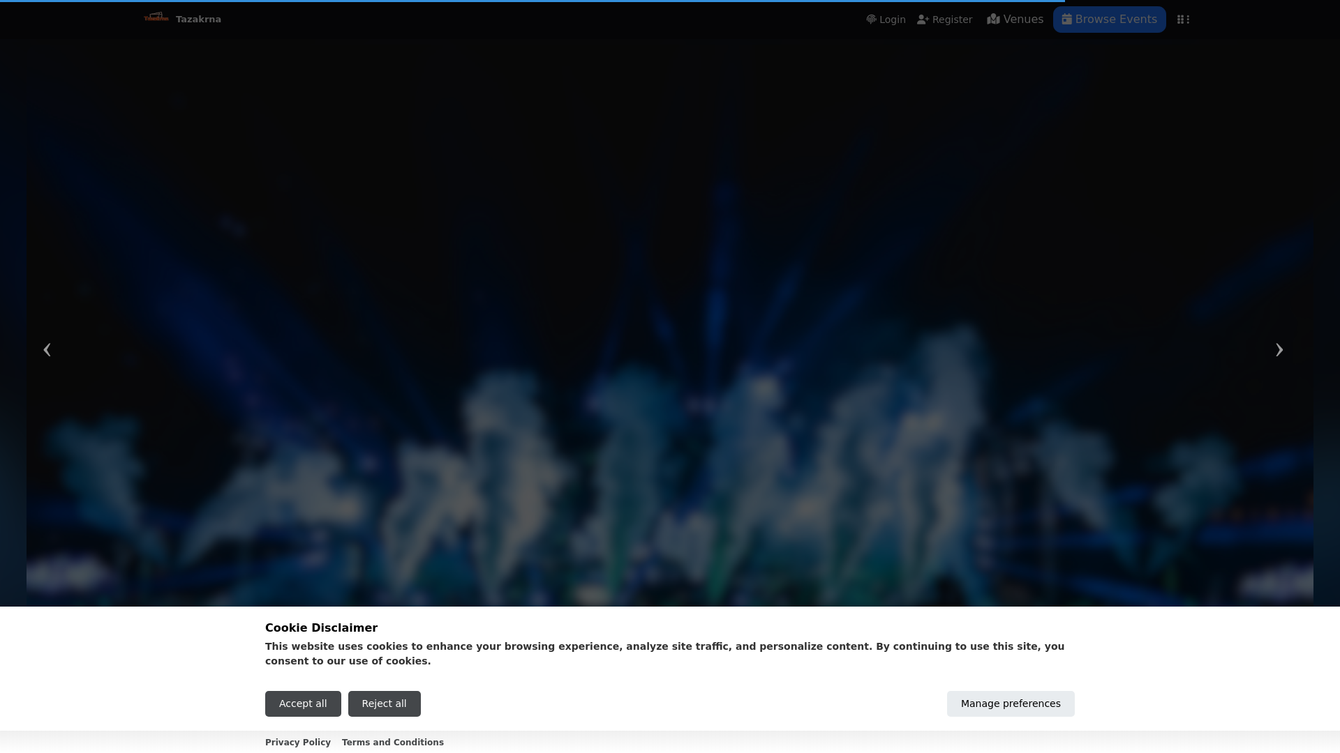 website screenshot of https://tazakrna.shop/