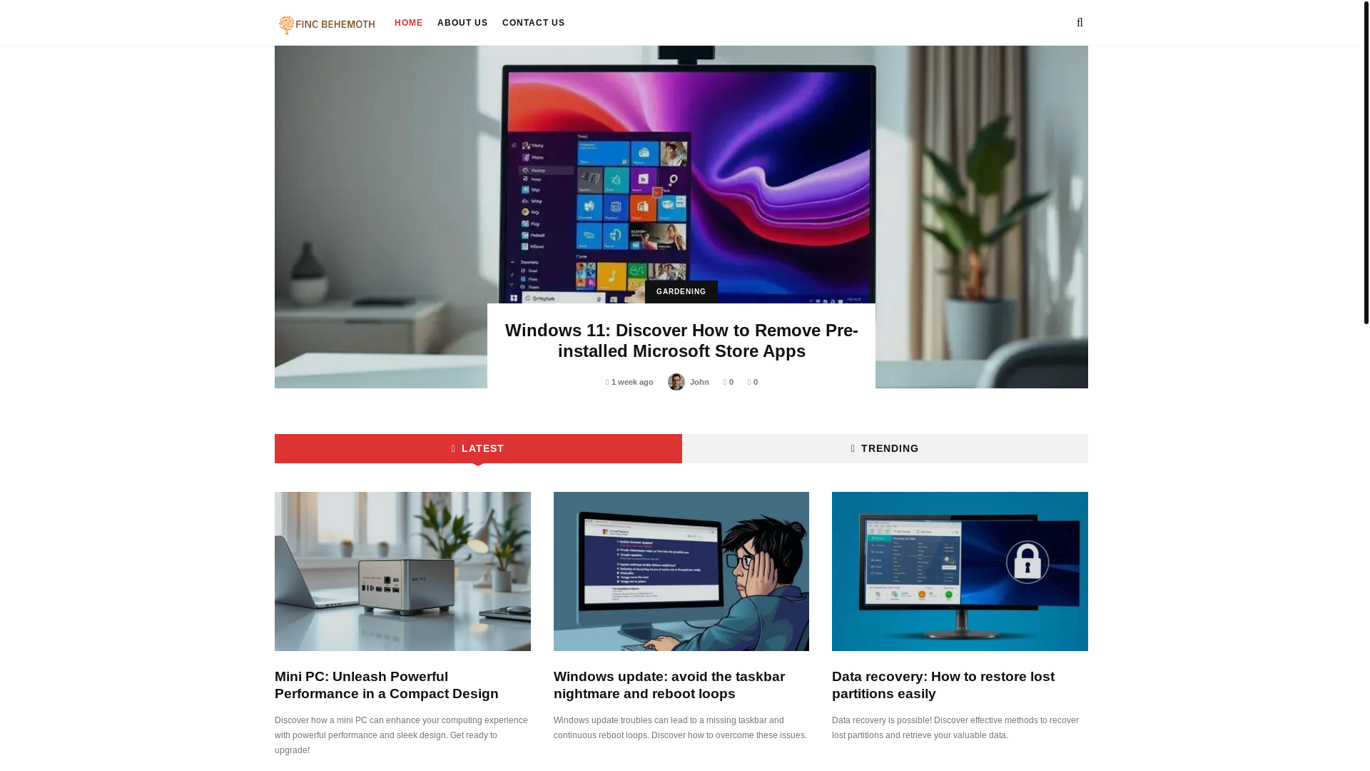 website screenshot of https://fincselkie.com/