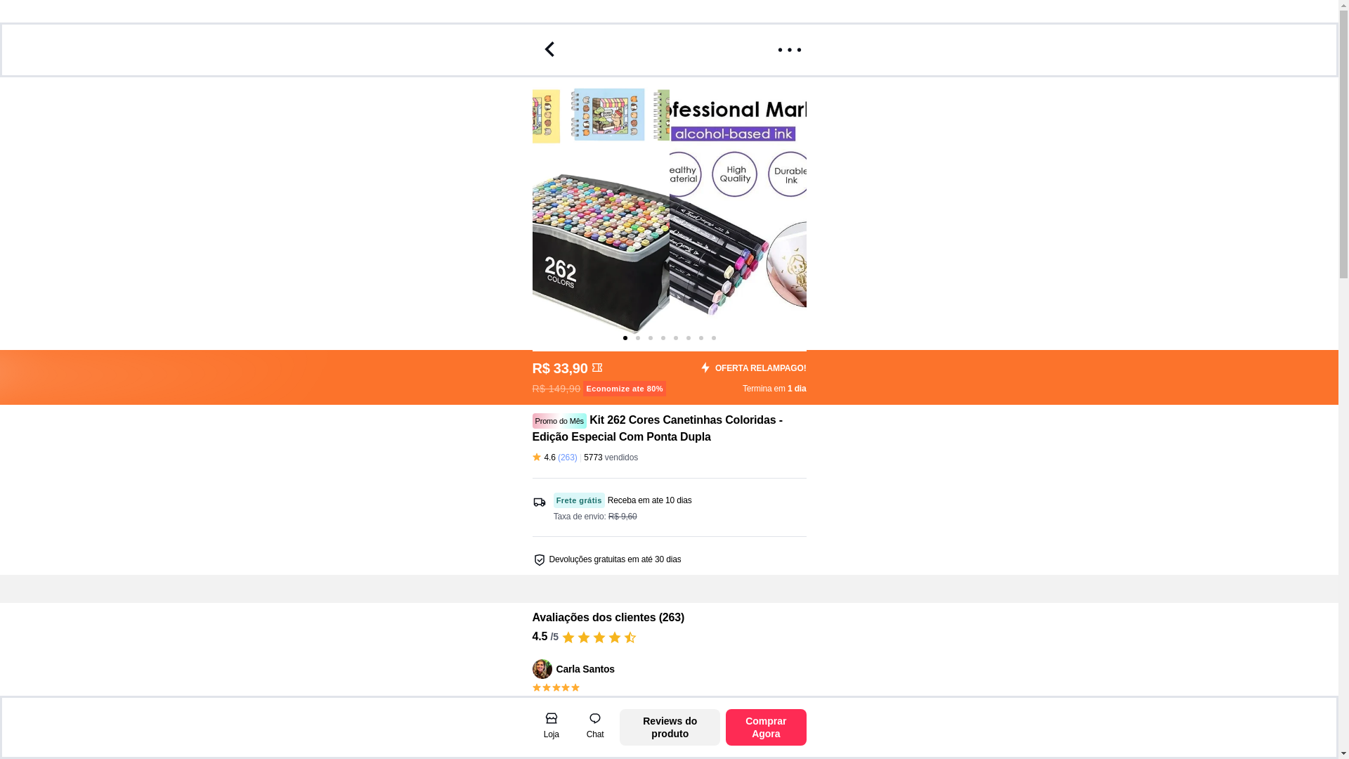 website screenshot of https://papelariasparapintar.com/