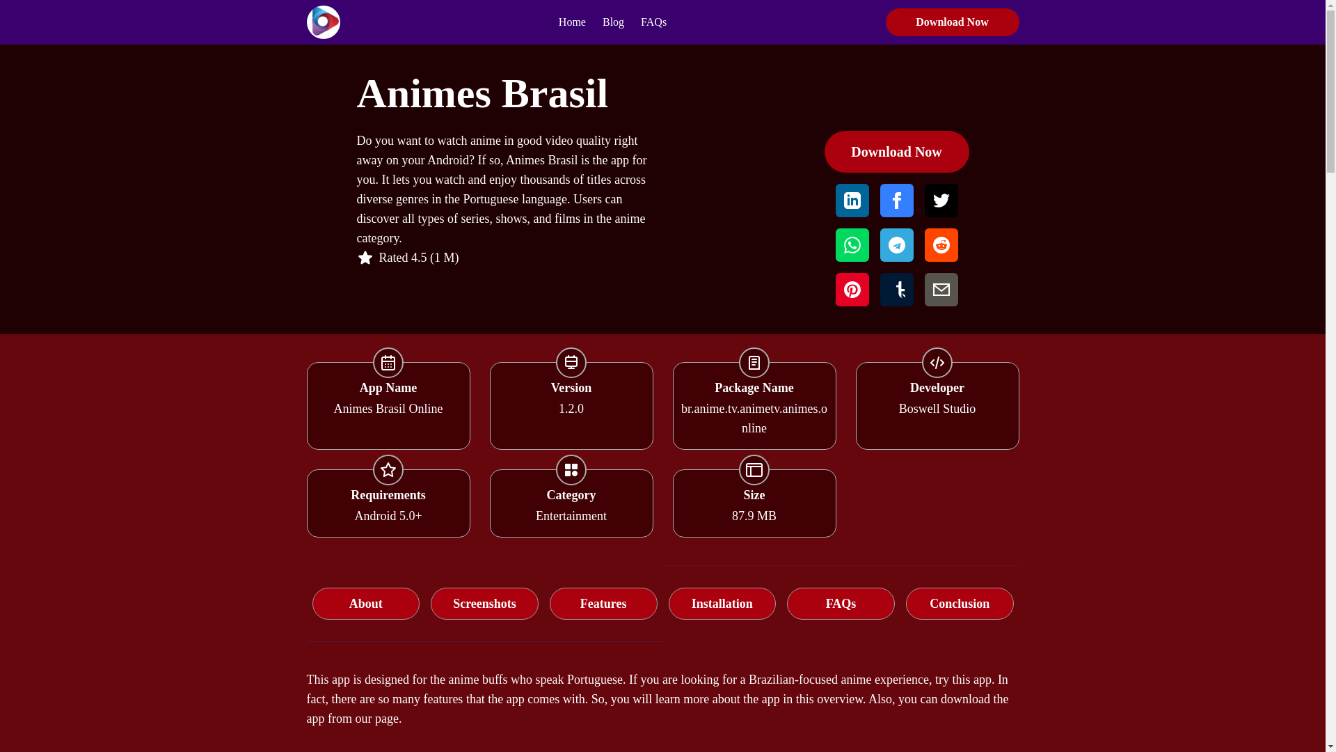 website screenshot of https://animes-brasil.pages.dev/