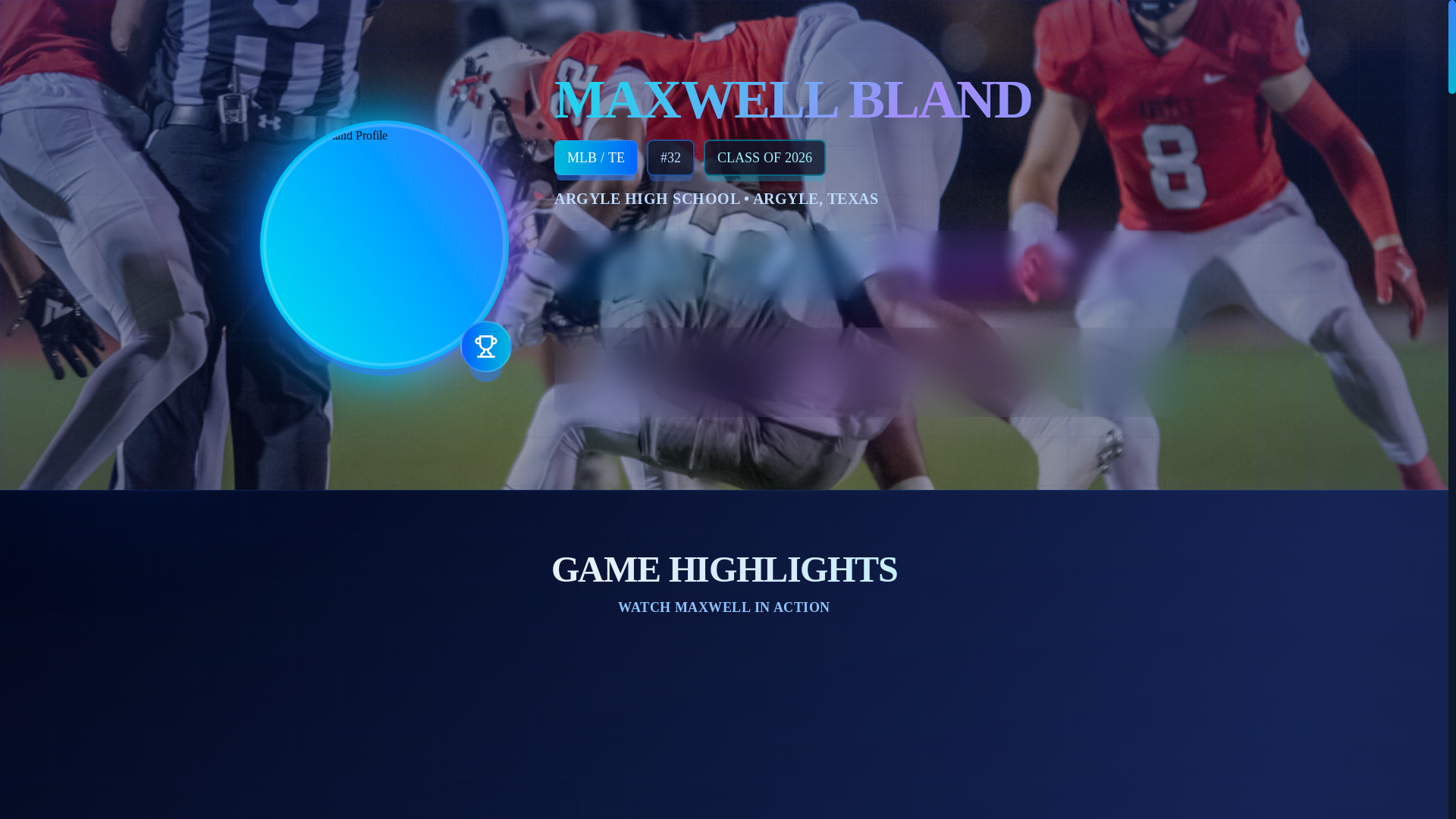 website screenshot of https://maxbland.com/