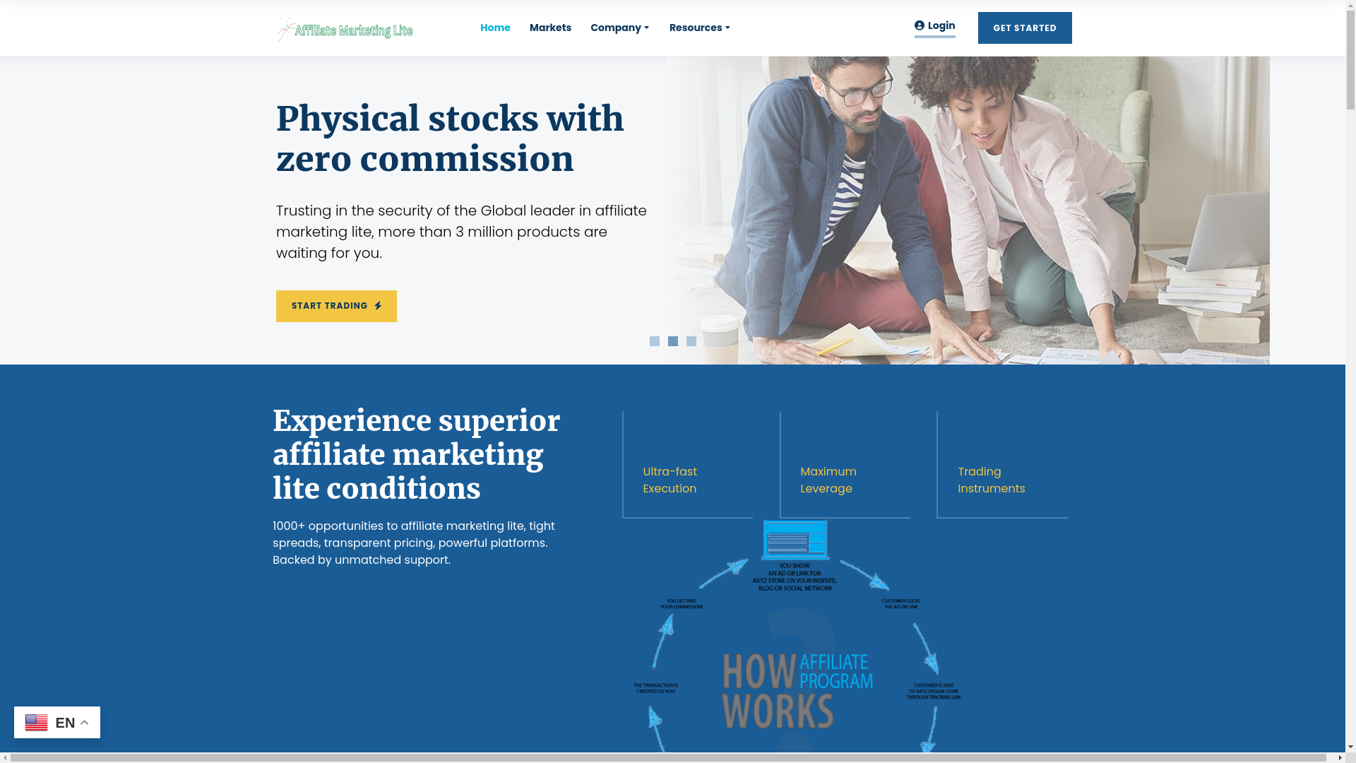 website screenshot of https://affiliatemarketinglitepro.com/