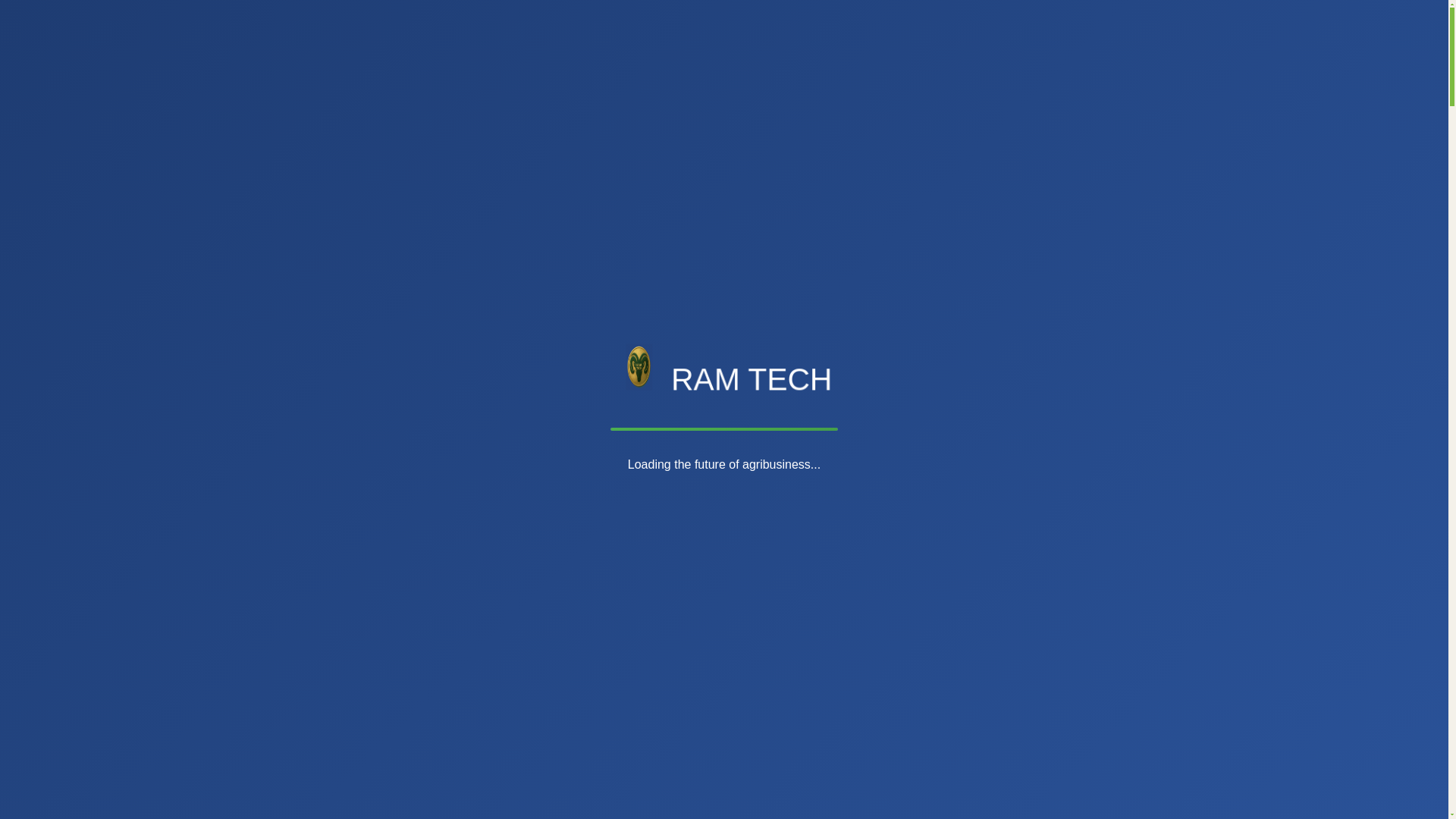 website screenshot of https://ramagrotech.com/