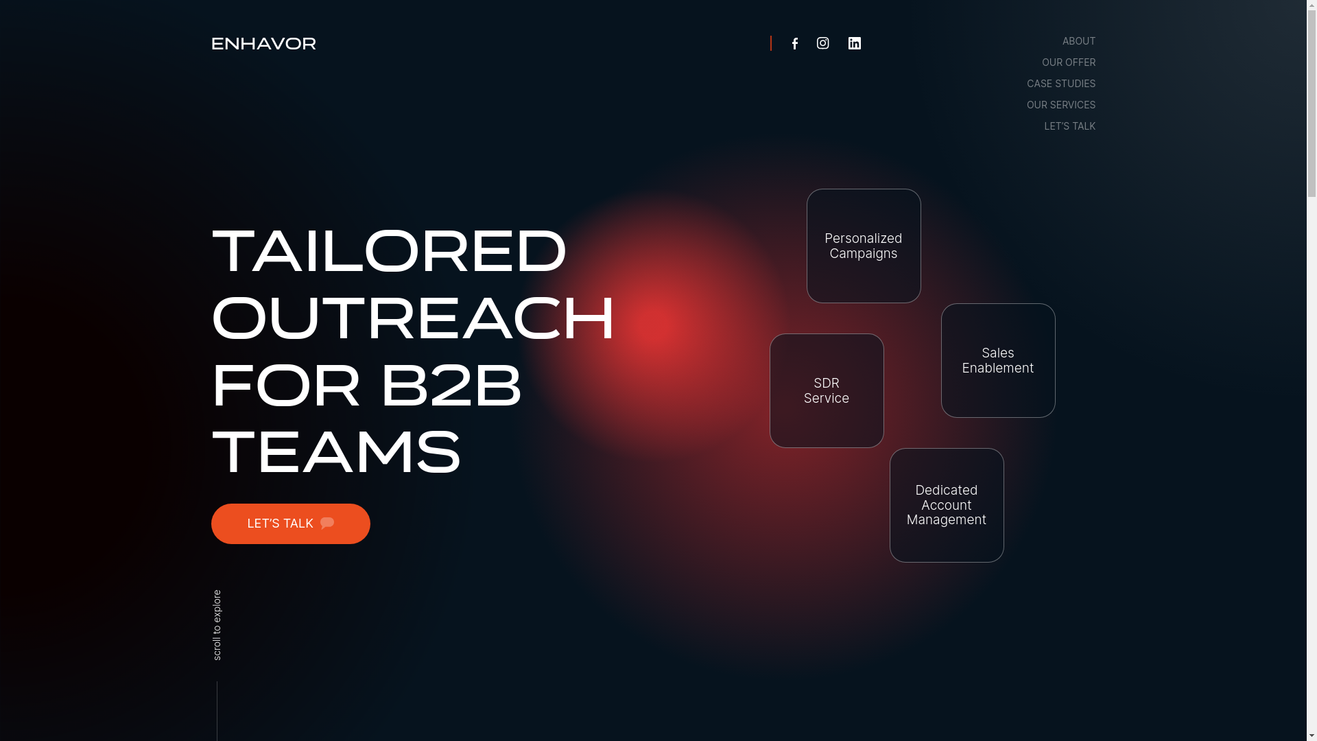 website screenshot of https://useenhavor.com/