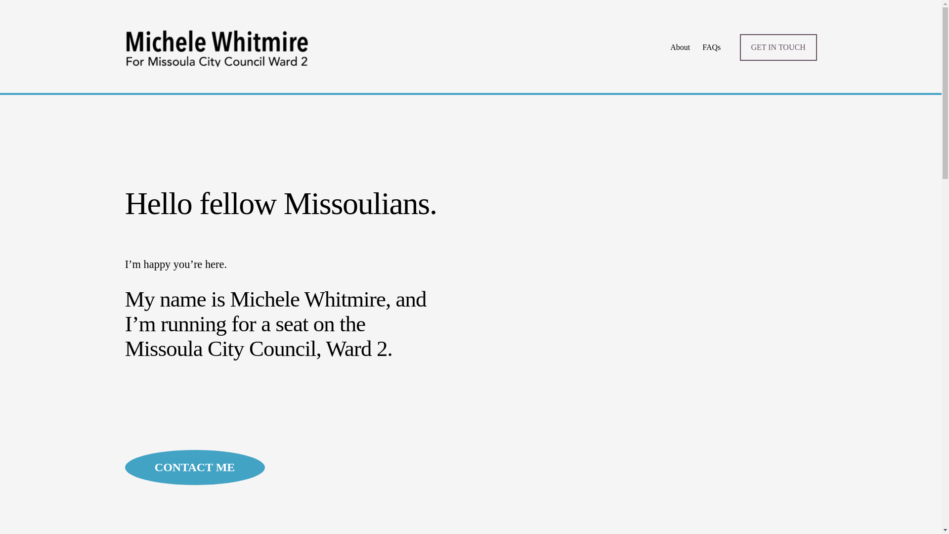 website screenshot of https://micheleformissoula.com/